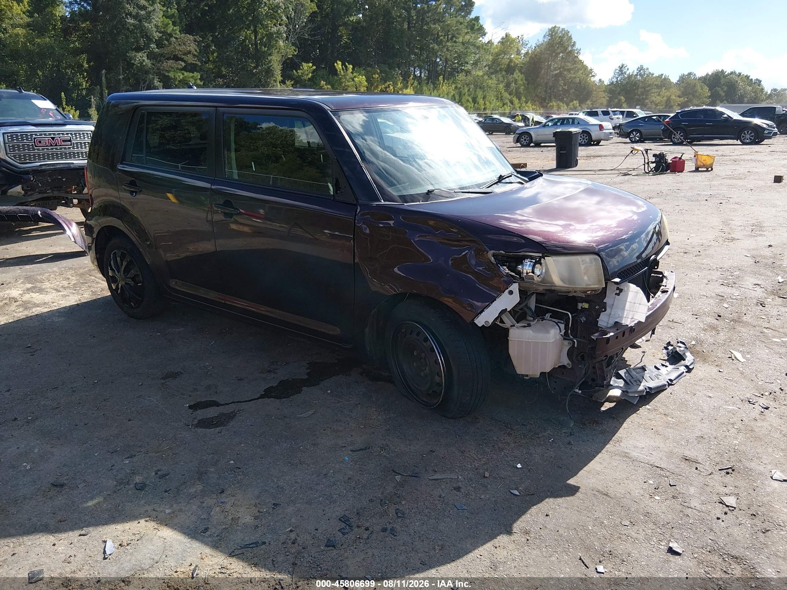 2014 Scion Xb VIN JTLZE4FE9EJ050727 IAAI salvage auction — Front End, Salvage (Mississippi), sold $275 on 2026-09-09 (photo 1)