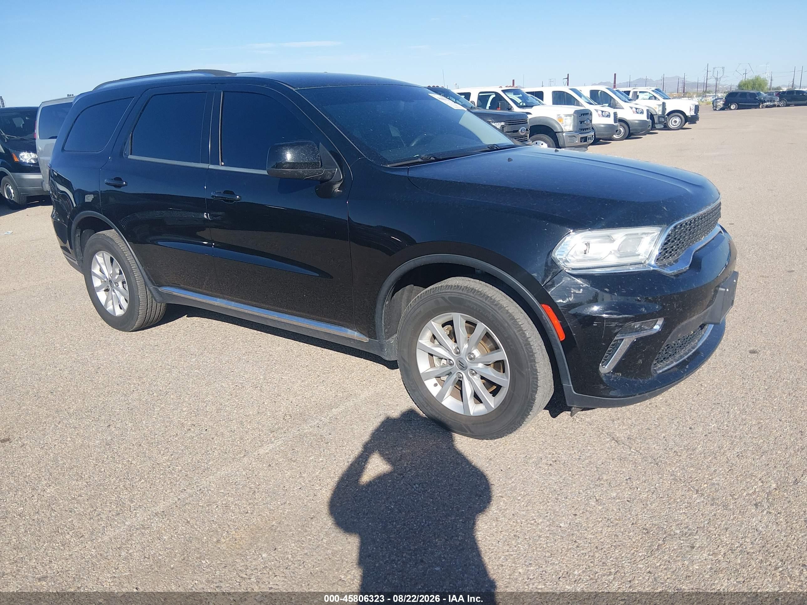 2022 Dodge Durango VIN 1C4RDJAG8NC132247 — IAAI salvage auction photo