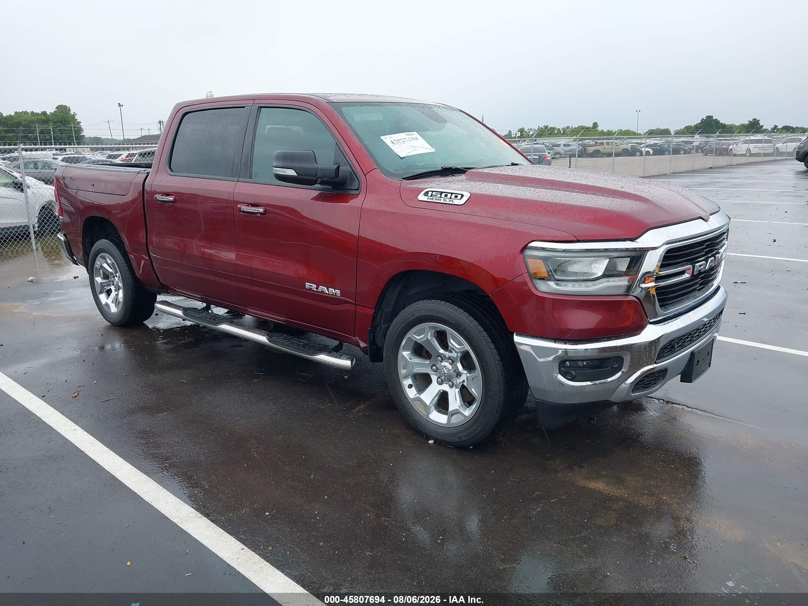 2019 Ram 1500 VIN 1C6SRFFT3KN827247 — IAAI salvage auction photo