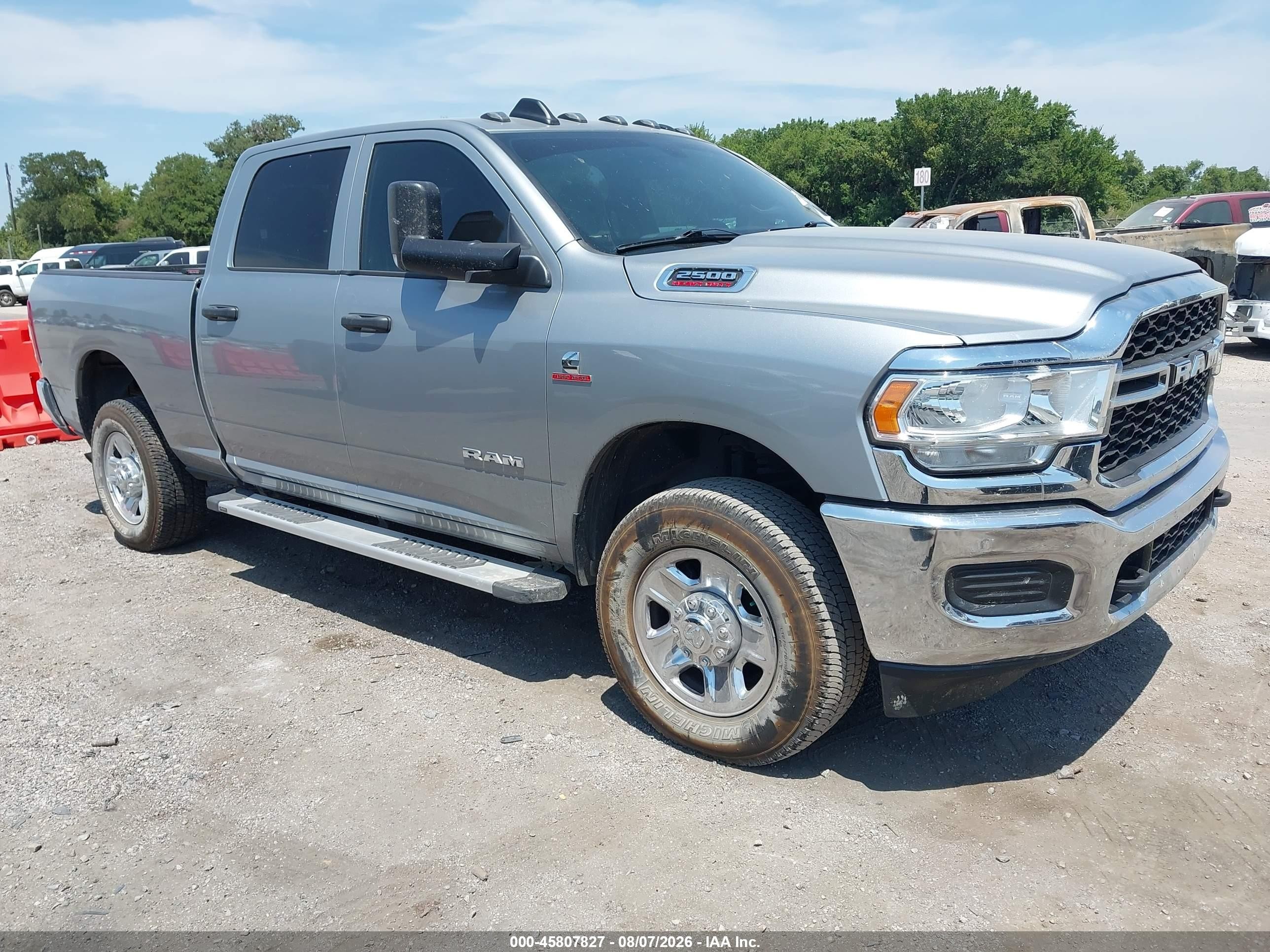2022 Ram 2500 VIN 3C6UR5CL0NG281740 — IAAI salvage auction photo