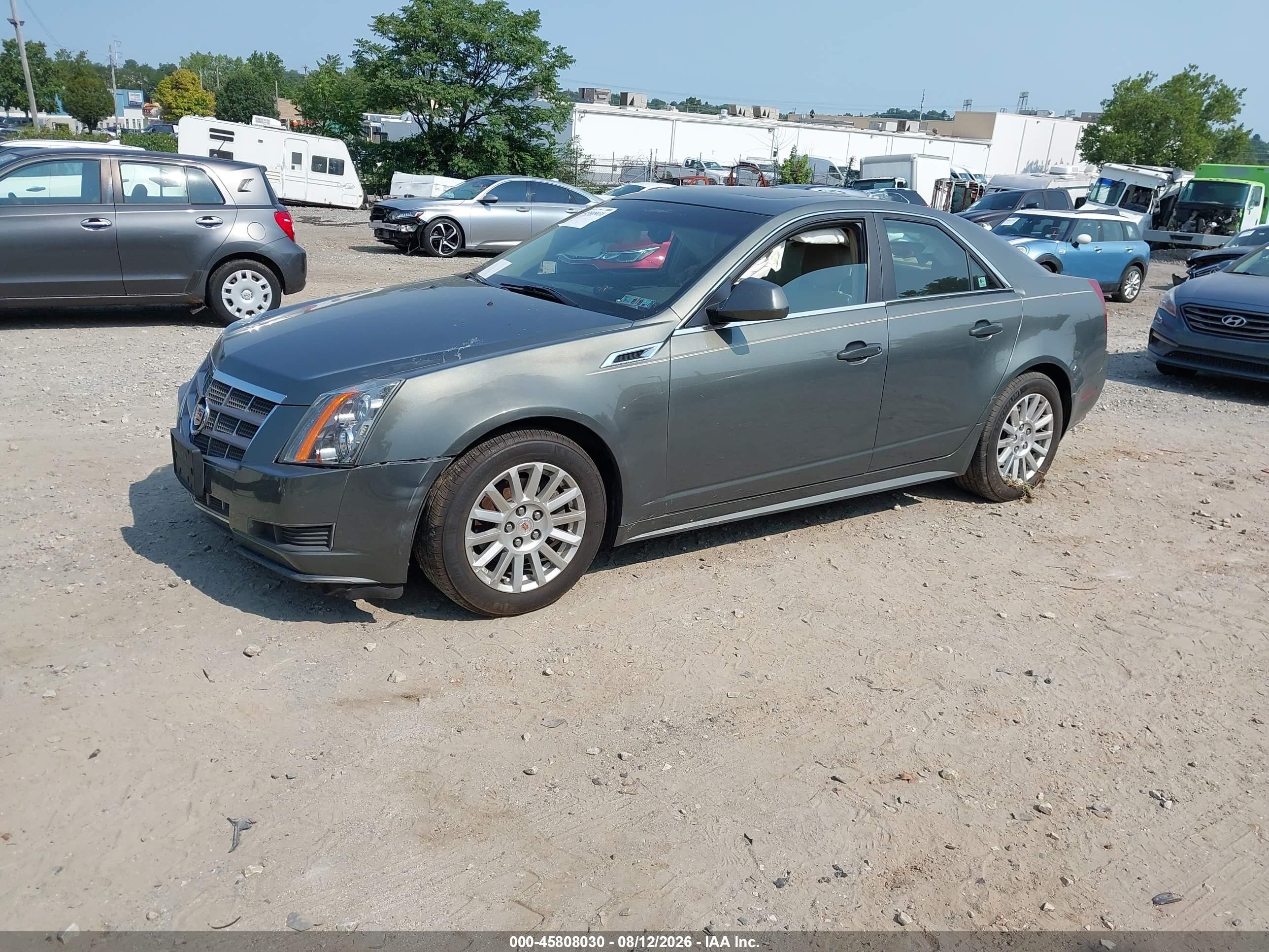 2011 Cadillac CTS VIN 1G6DF5EY9B0108618 IAAI salvage auction — Side, Wait Title, sold $600 on 2026-09-20 (photo 2)