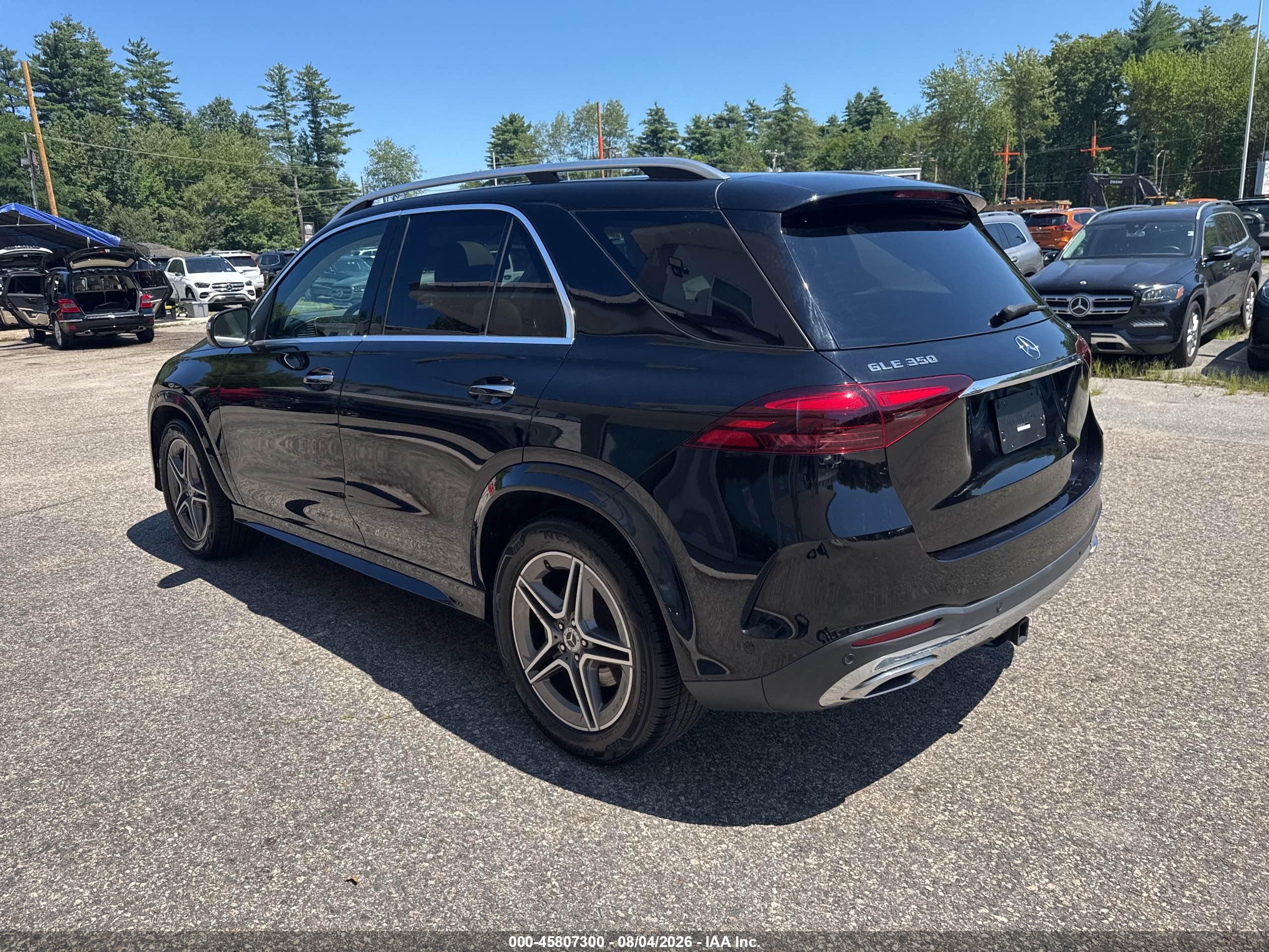 2024 Mercedes-benz Gle class VIN 4JGFB4FB8RB018862 IAAI salvage auction — Normal Wear, Clear (South Carolina), sold $40,900 on 2026-09-02 (photo 3)