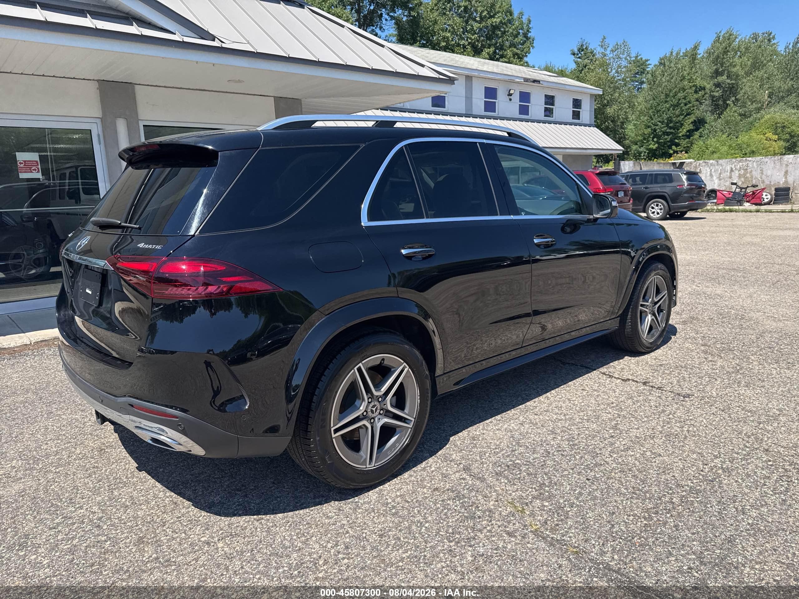 2024 Mercedes-benz Gle class VIN 4JGFB4FB8RB018862 IAAI salvage auction — Normal Wear, Clear (South Carolina), sold $40,900 on 2026-09-02 (photo 4)