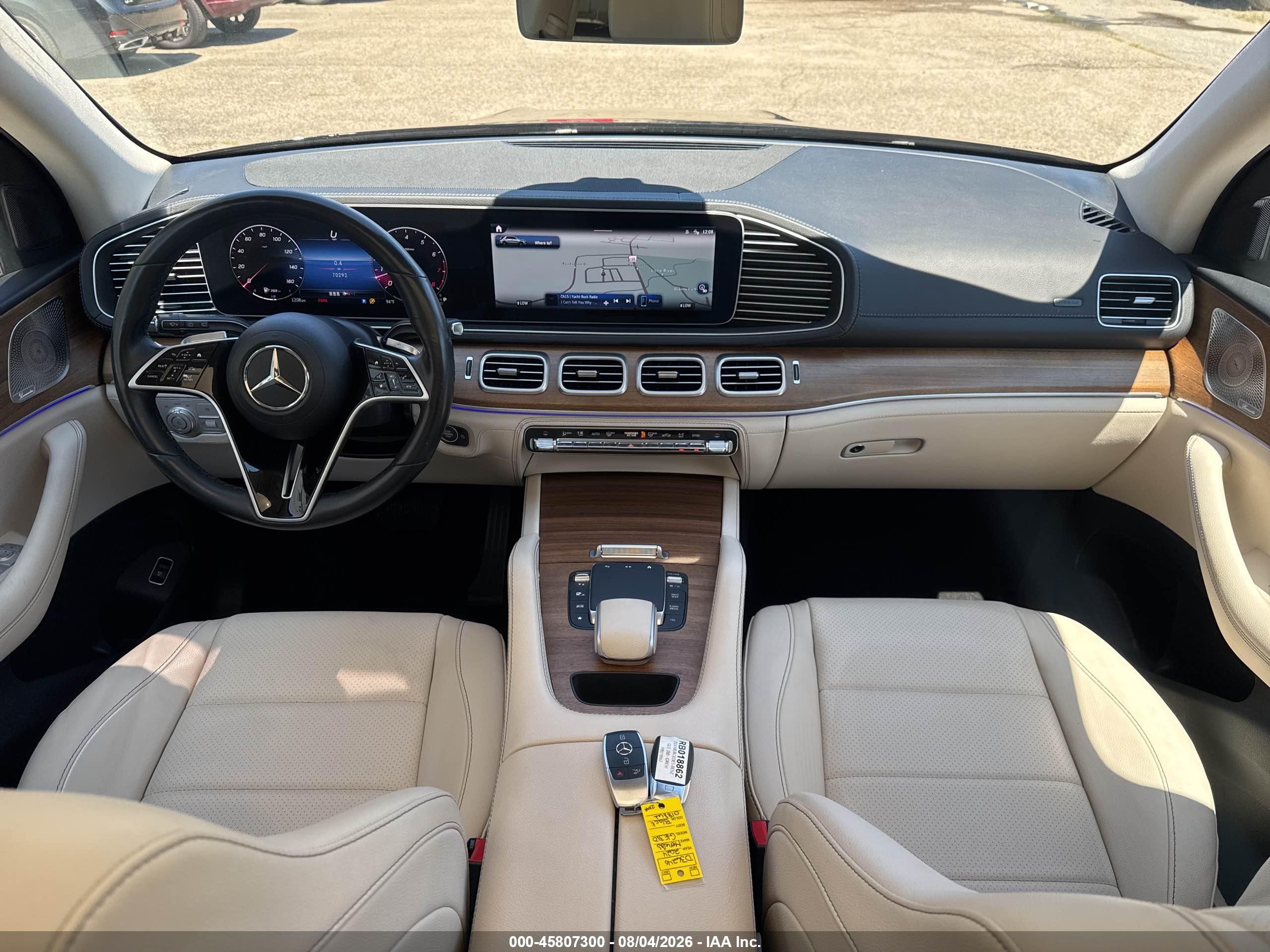 2024 Mercedes-benz Gle class VIN 4JGFB4FB8RB018862 IAAI salvage auction — Normal Wear, Clear (South Carolina), sold $40,900 on 2026-09-02 (photo 6)