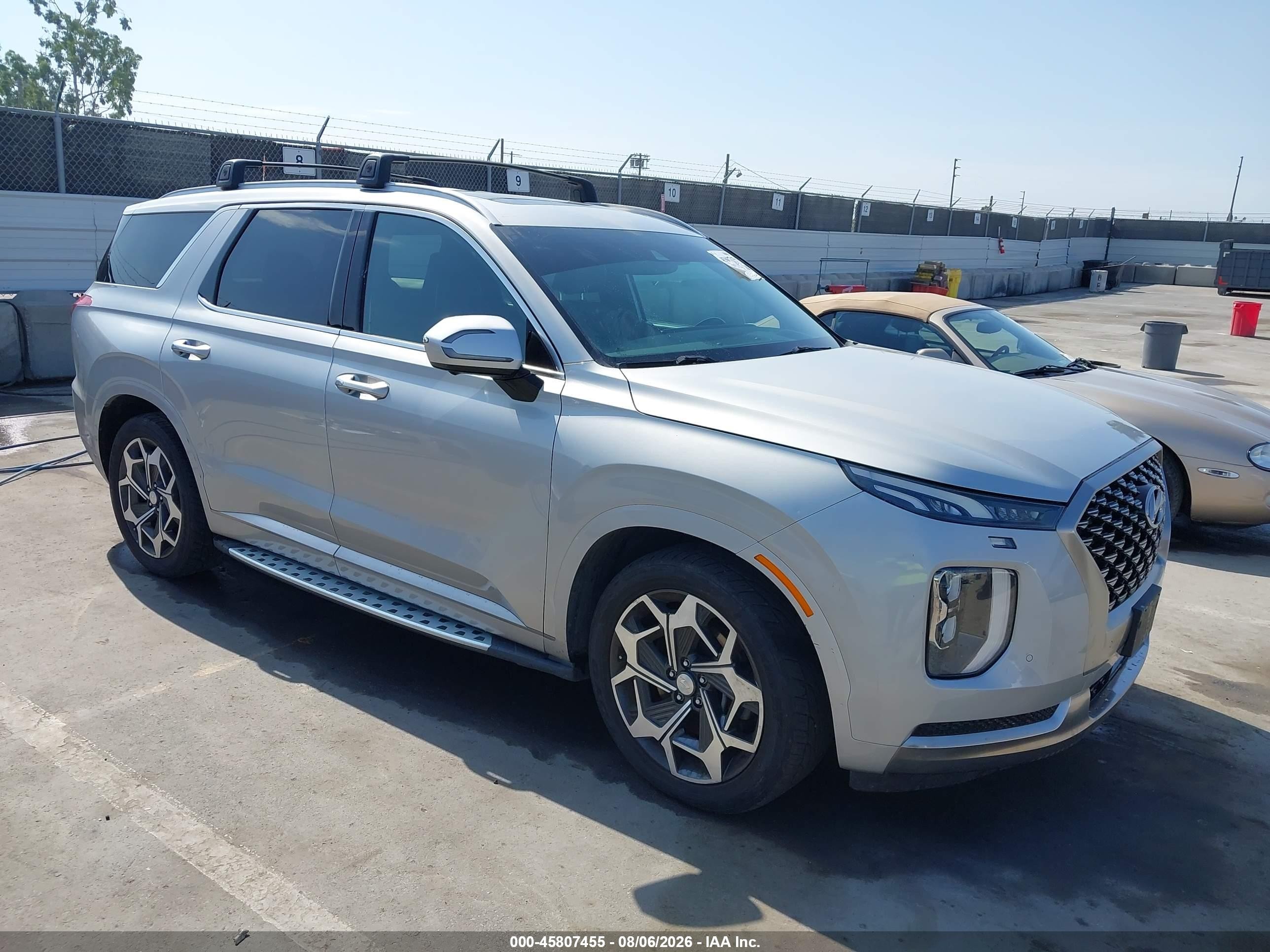 2022 Hyundai Palisade VIN KM8R7DHE6NU469194 — IAAI salvage auction photo