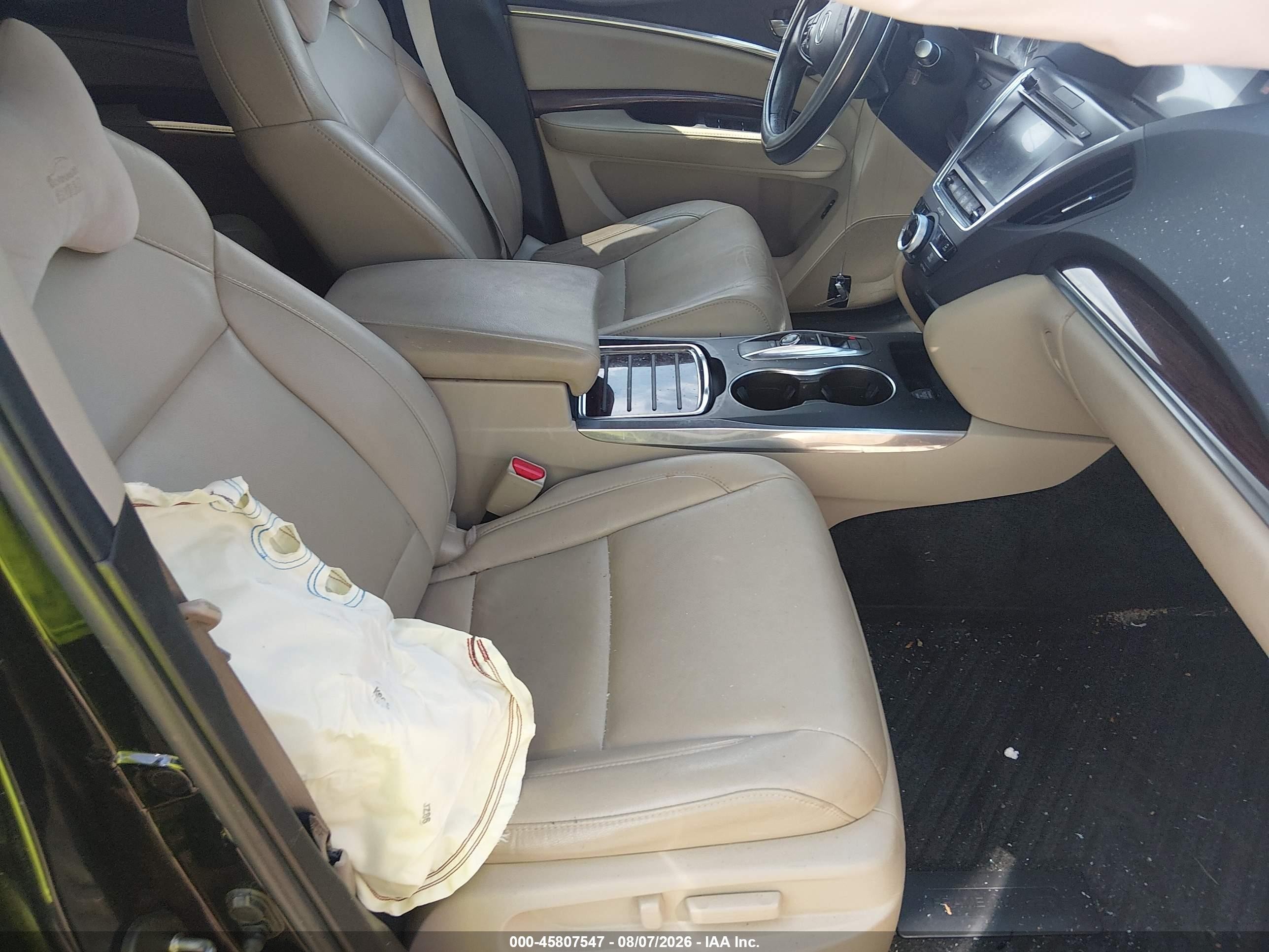 2016 Acura Mdx VIN 5FRYD3H41GB002608 IAAI salvage auction — Side, Salvage (Mississippi), sold $1,550 on 2026-09-11 (photo 5)
