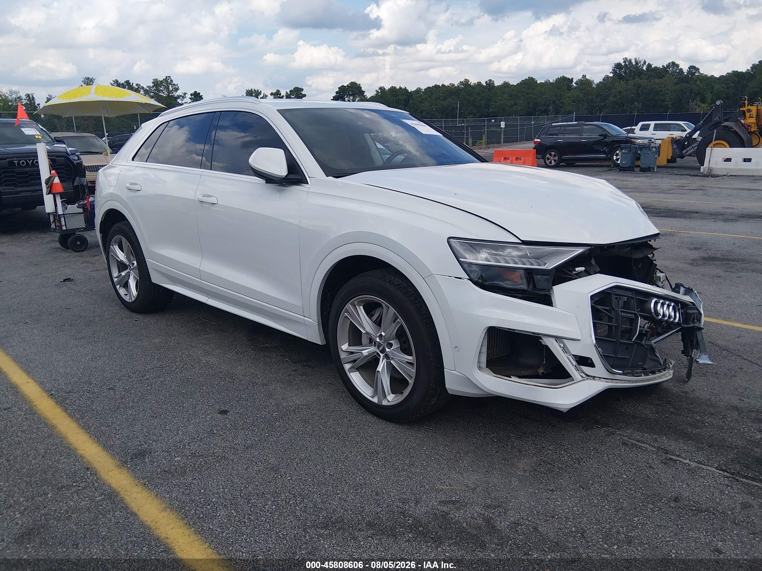 2019 Audi Q8 VIN WA1CVAF12KD005131 — IAAI salvage auction photo