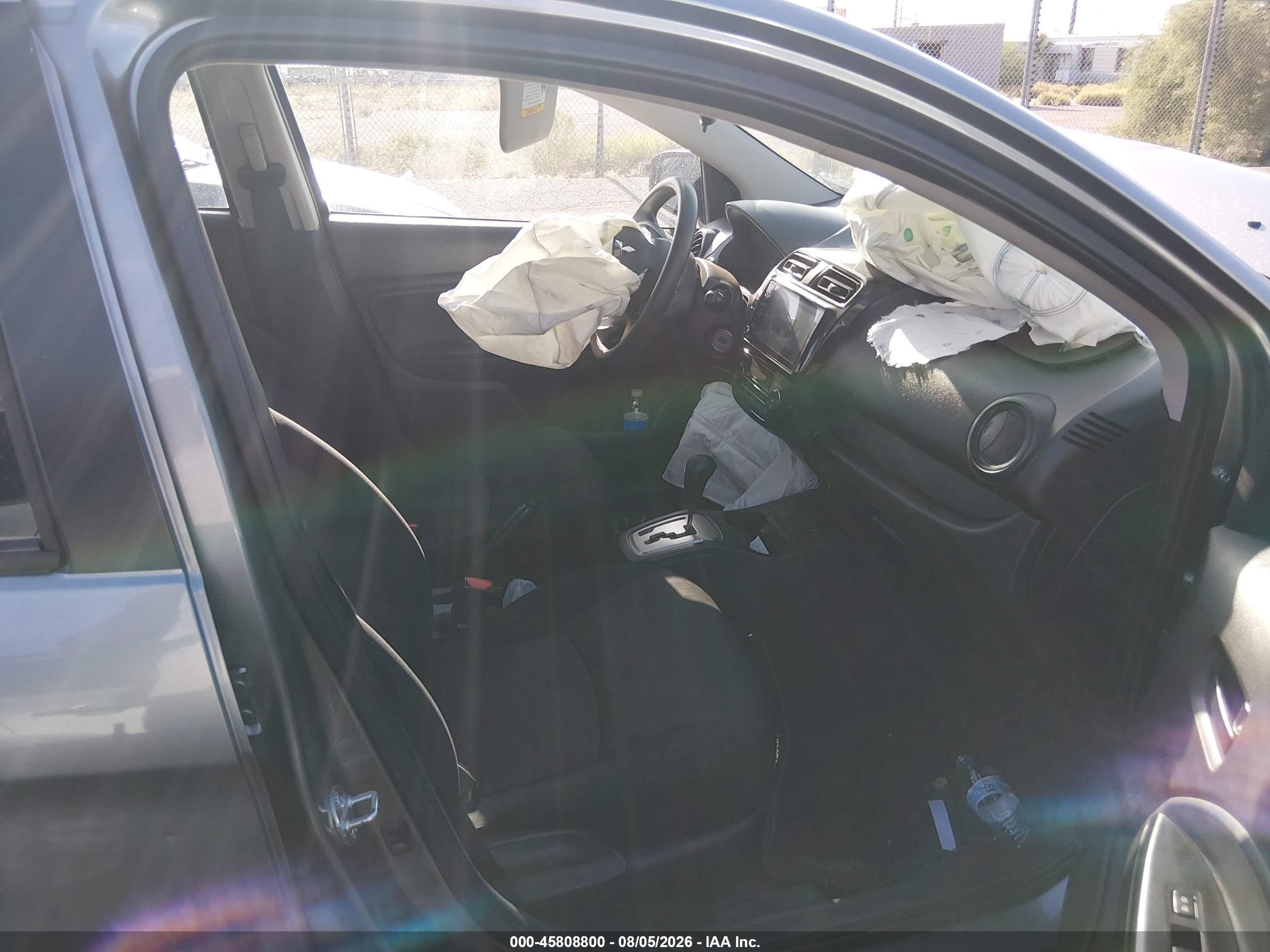2022 Mitsubishi Mirage VIN ML32AUHJ4NH003697 IAAI salvage auction — Front End, Salvage (Arizona), sold $1,150 on 2026-09-25 (photo 5)