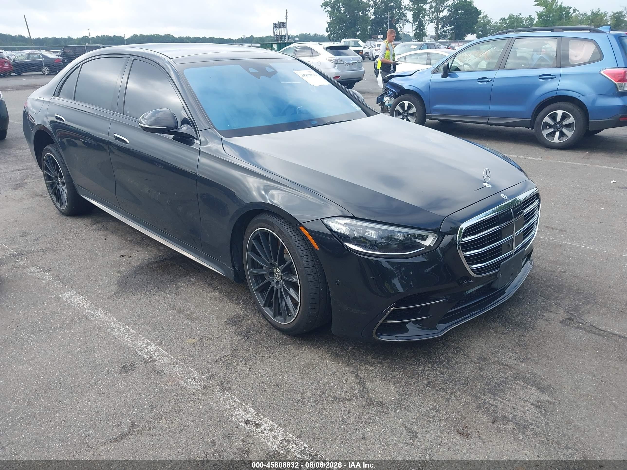 2023 Mercedes-Benz S-Class VIN W1K6G7GB9PA199906 — IAAI salvage auction photo
