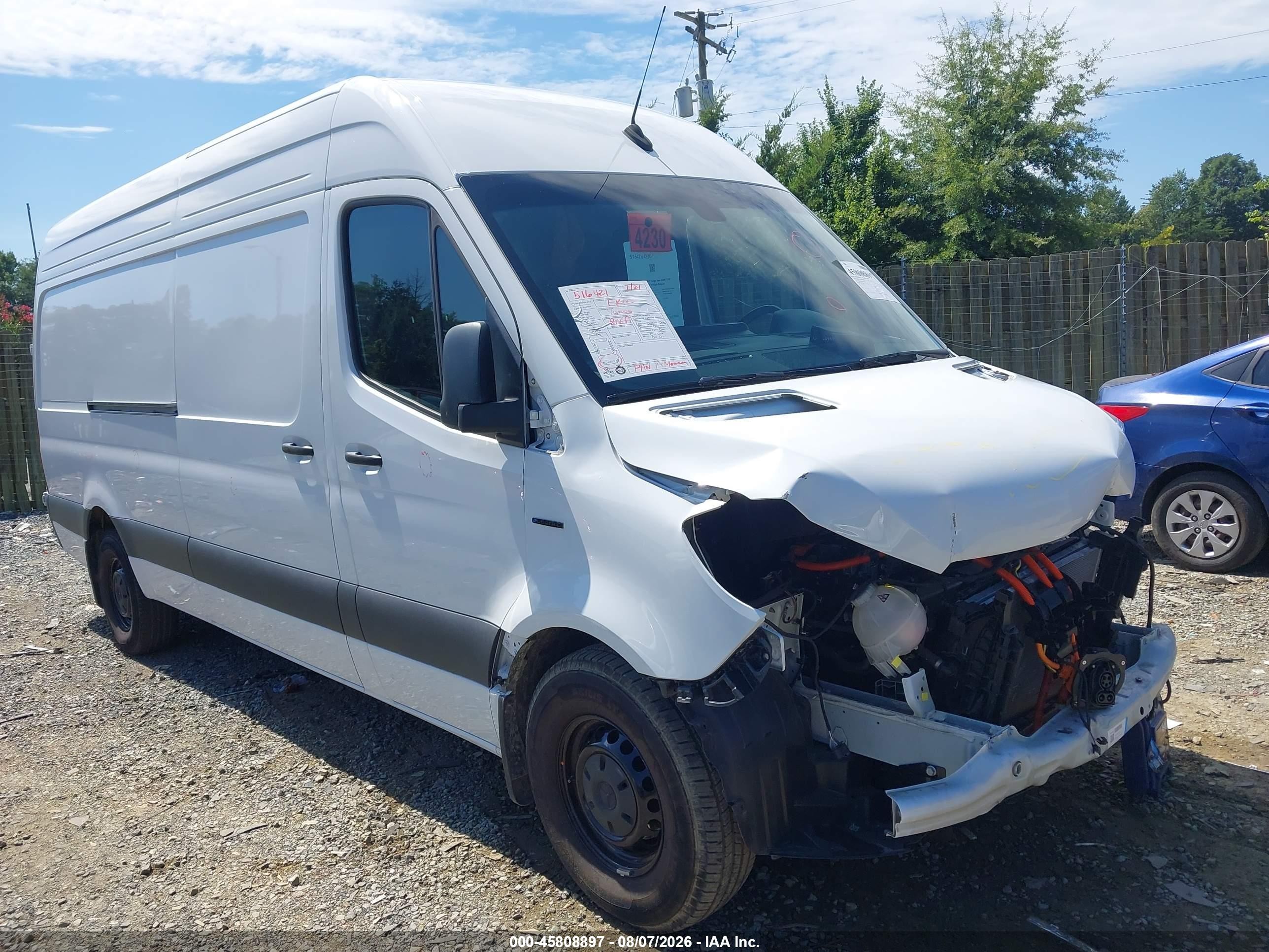 2024 Mercedes-Benz Sprinter VIN W1Y4VCHY1RT182264 — IAAI salvage auction photo