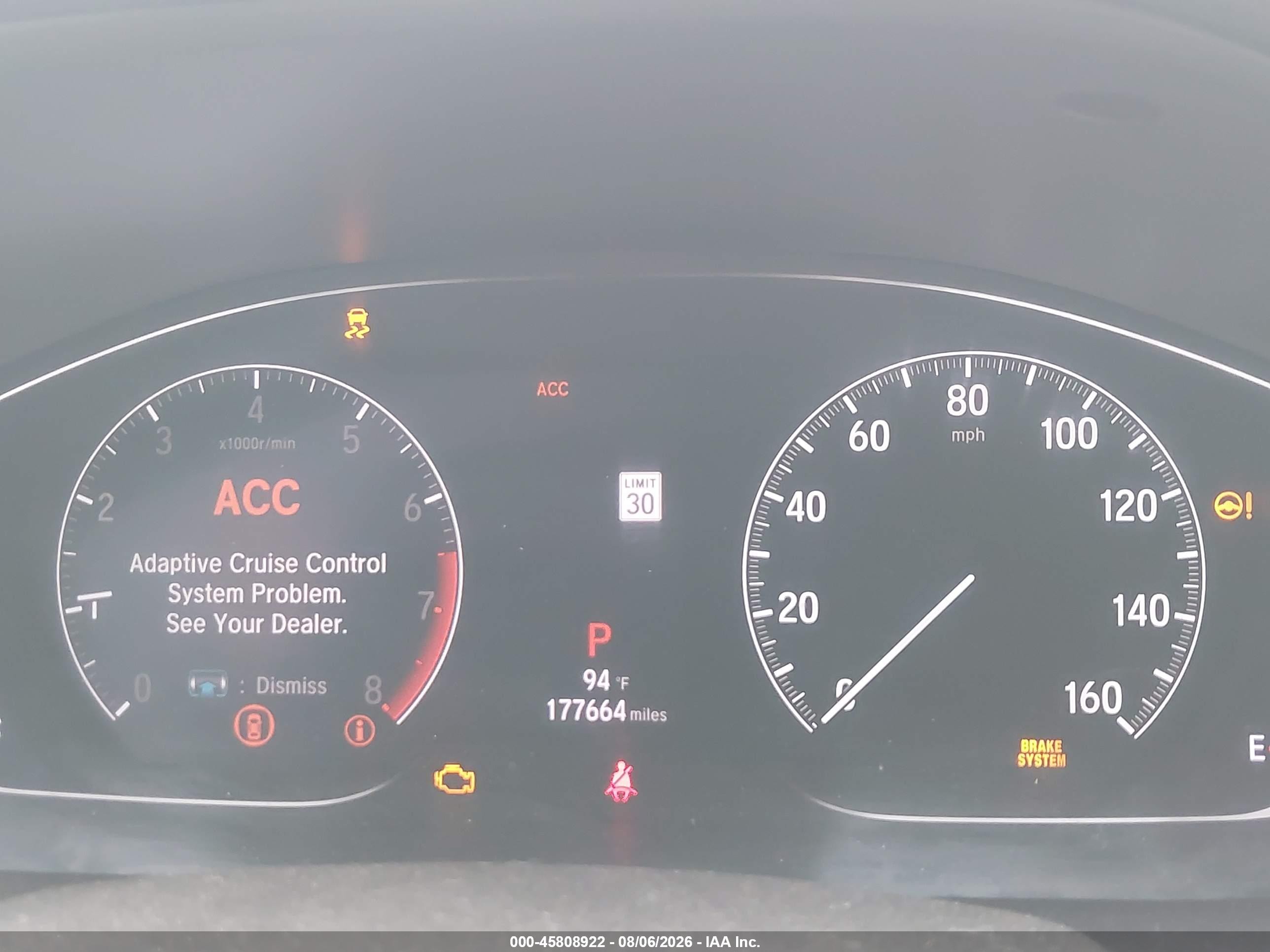 2019 Honda Accord VIN 1HGCV1F51KA021414 IAAI salvage auction — Normal Wear, Wait Title, sold $5,300 on 2026-09-22 (photo 7)