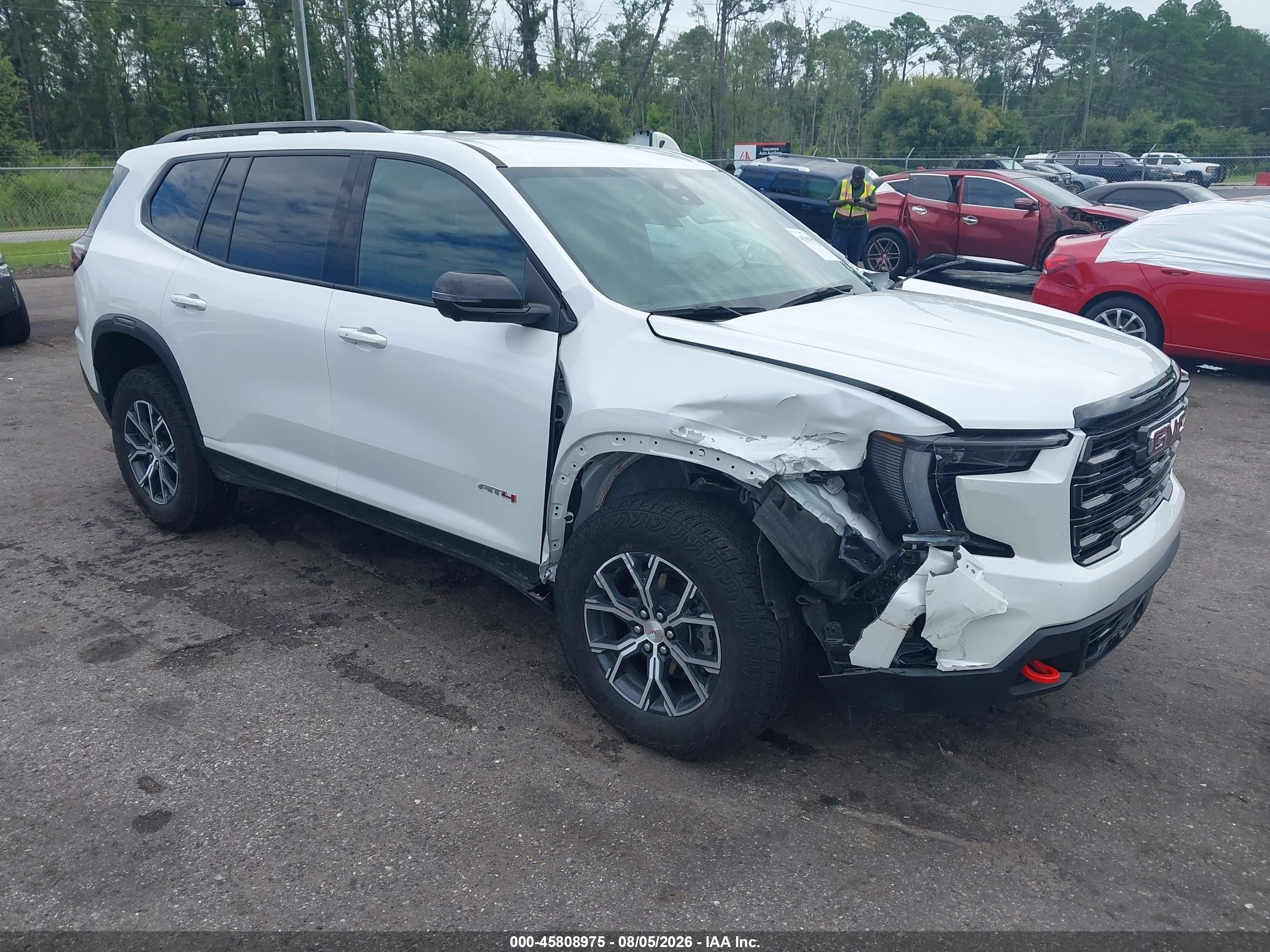 2024 GMC Acadia VIN 1GKENPKS4RJ191254 — IAAI salvage auction photo