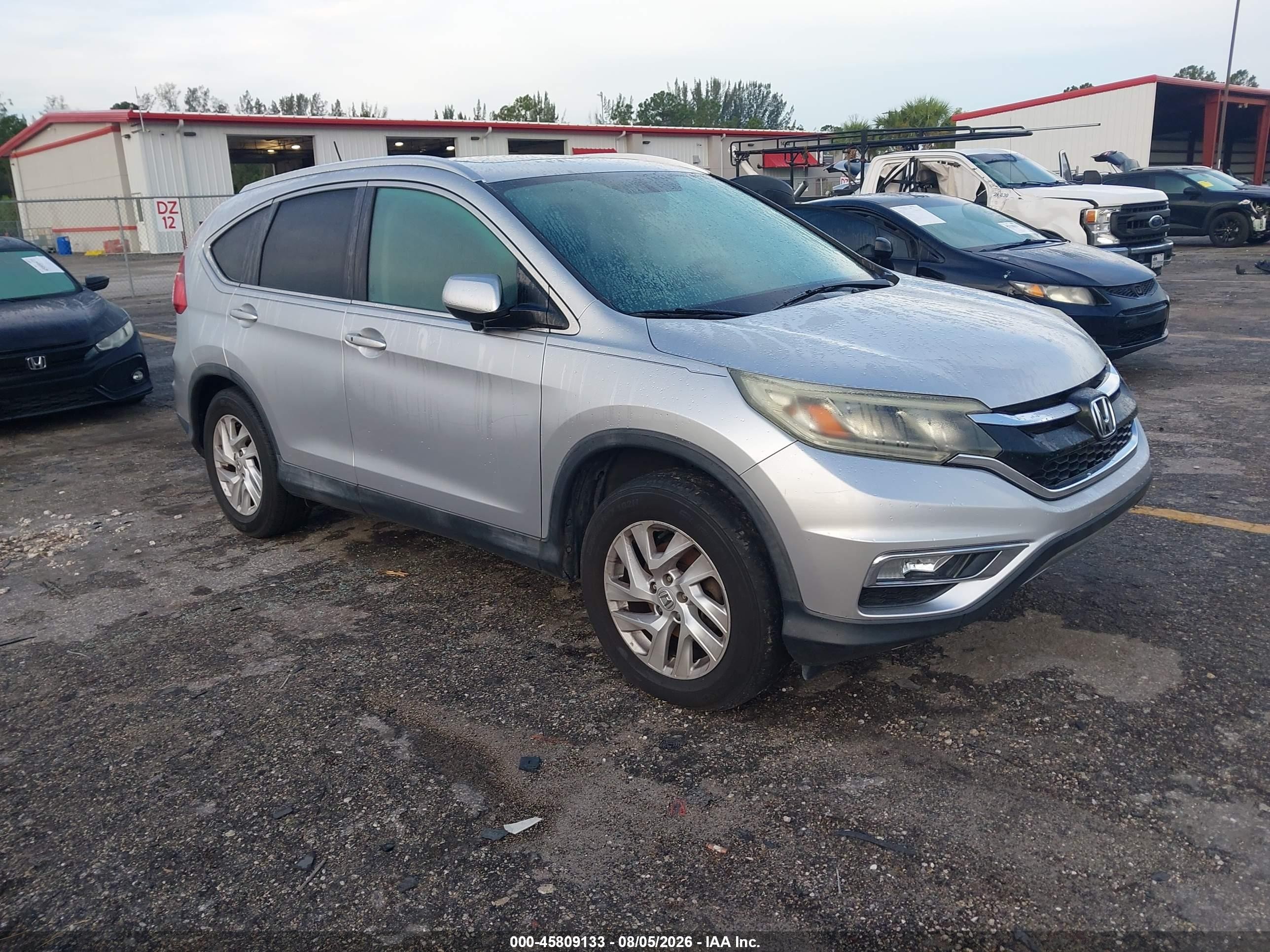 2015 Honda Cr-v VIN 2HKRM3H77FH510680 IAAI salvage auction — Normal Wear, Clear (Florida), sold $2,025 on 2026-09-08 (photo 1)