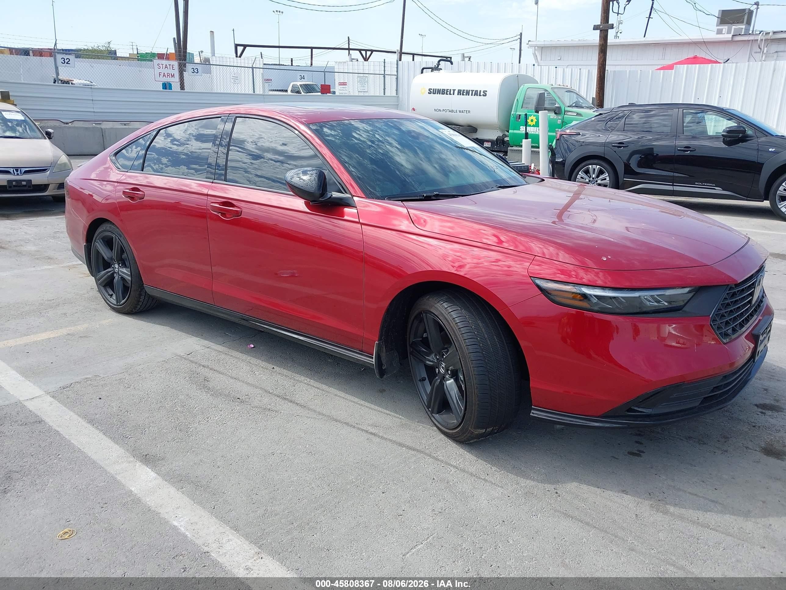 2026 Honda Accord VIN 1HGCY2F76TA010182 — IAAI salvage auction photo