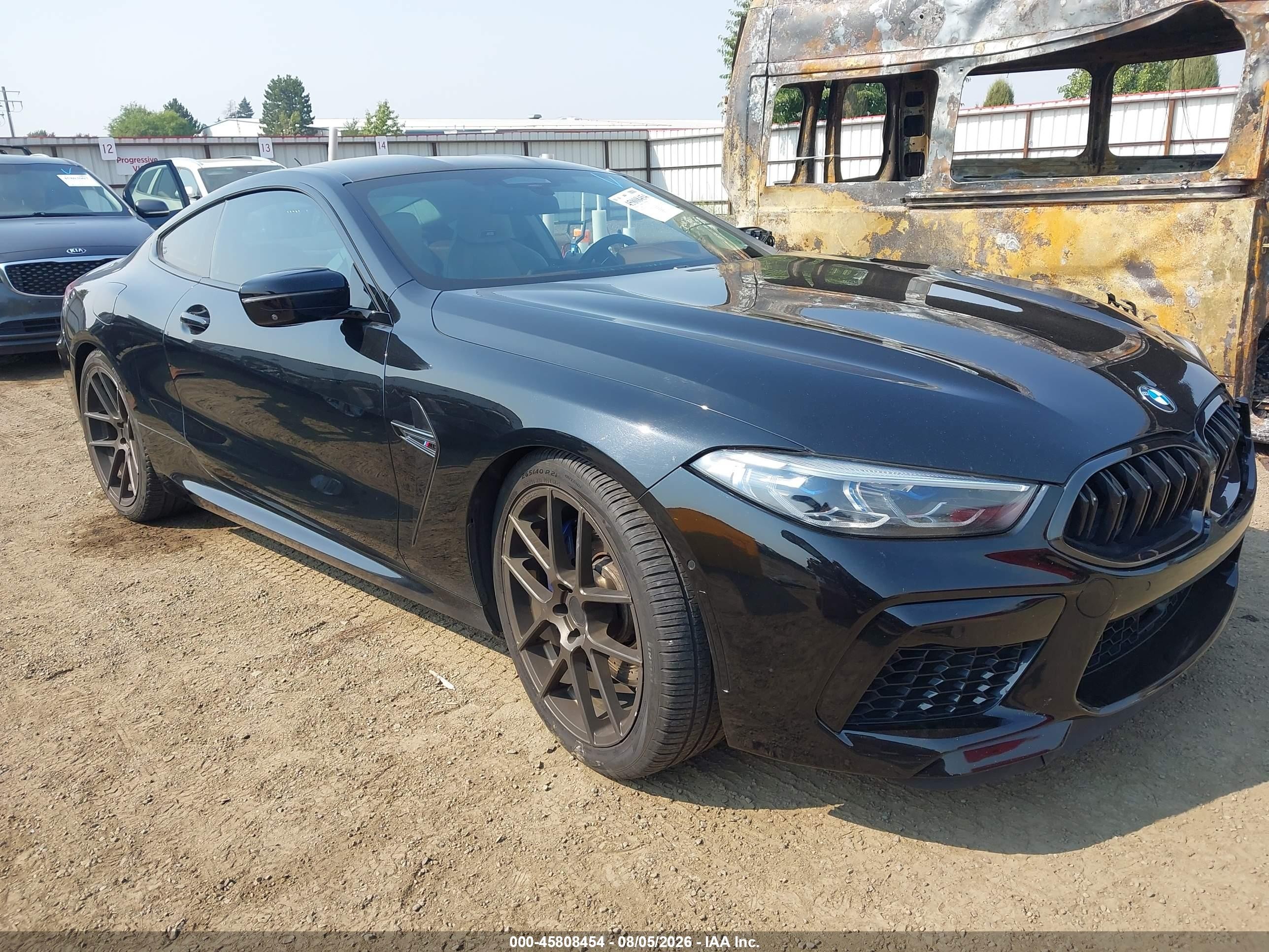 2020 BMW M8 VIN WBSAE0C00LCD15431 — IAAI salvage auction photo