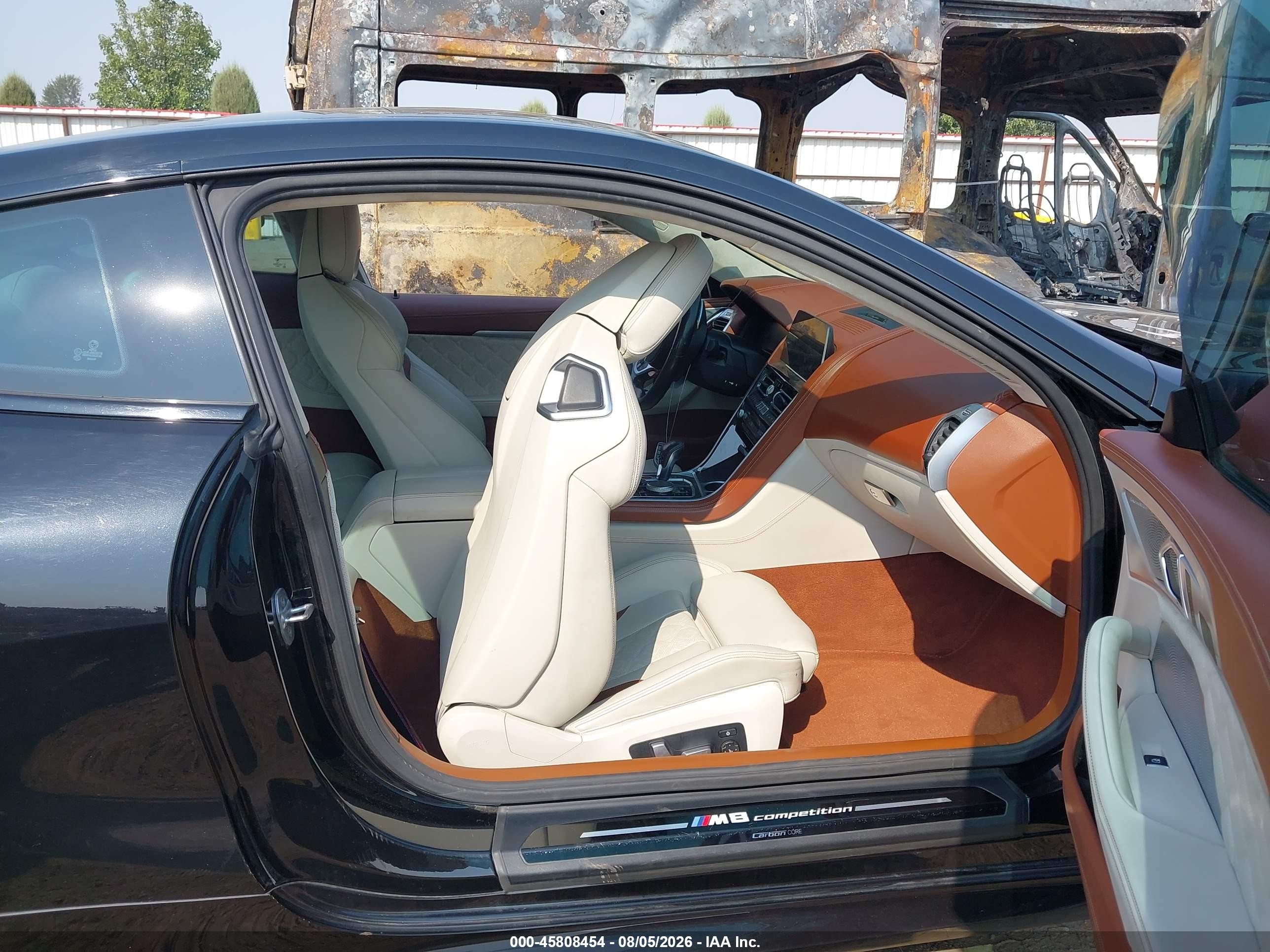 2020 BMW M8 VIN WBSAE0C00LCD15431 IAAI salvage auction — Side, Bill Of Sale (Washington), sold $23,500 on 2026-09-13 (photo 5)