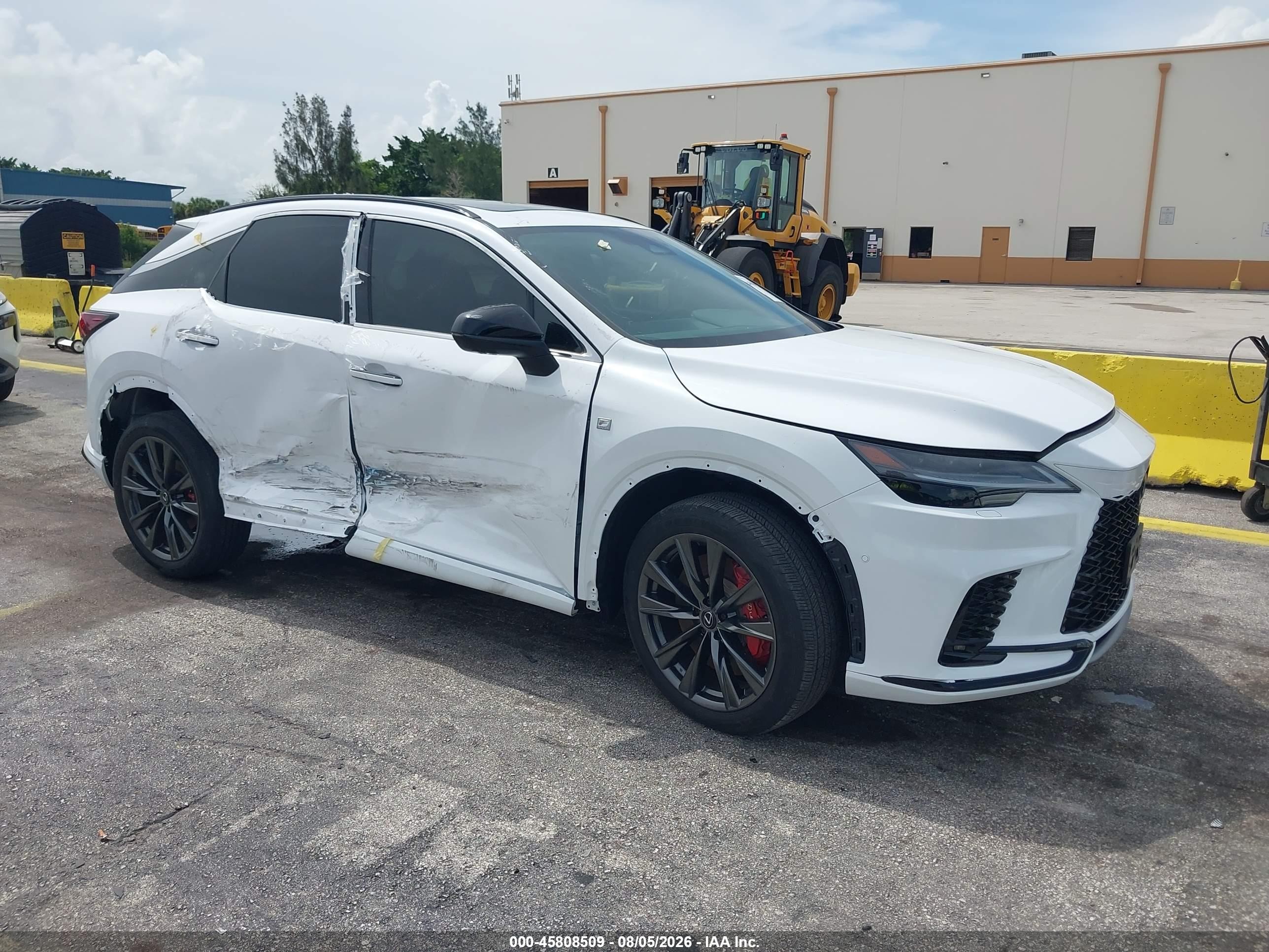 2024 Lexus RX 350 VIN 2T2BAMCA0RC040899 — IAAI salvage auction photo