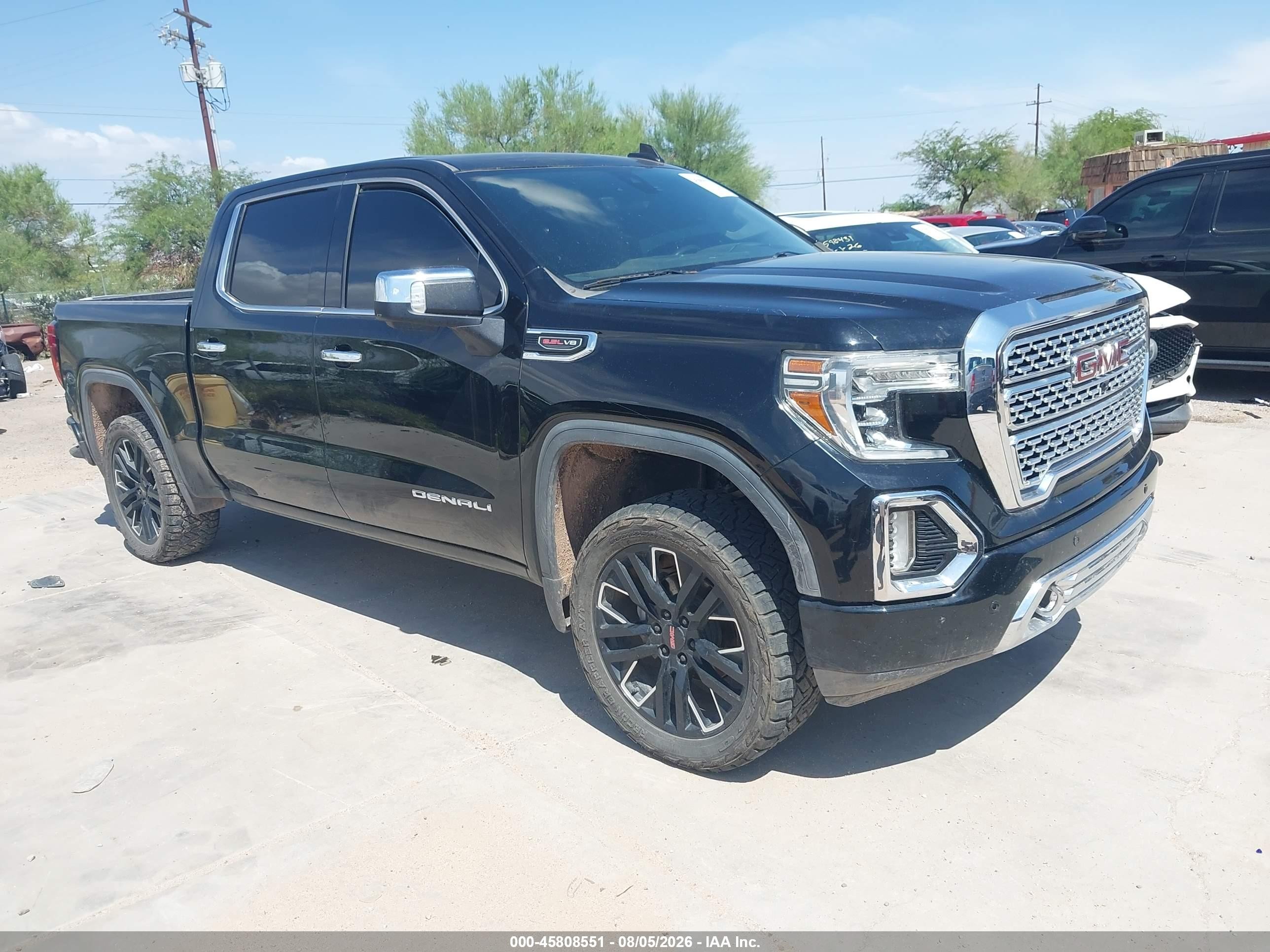 2020 GMC Sierra 1500 VIN 3GTU9FEL1LG264566 — IAAI salvage auction photo