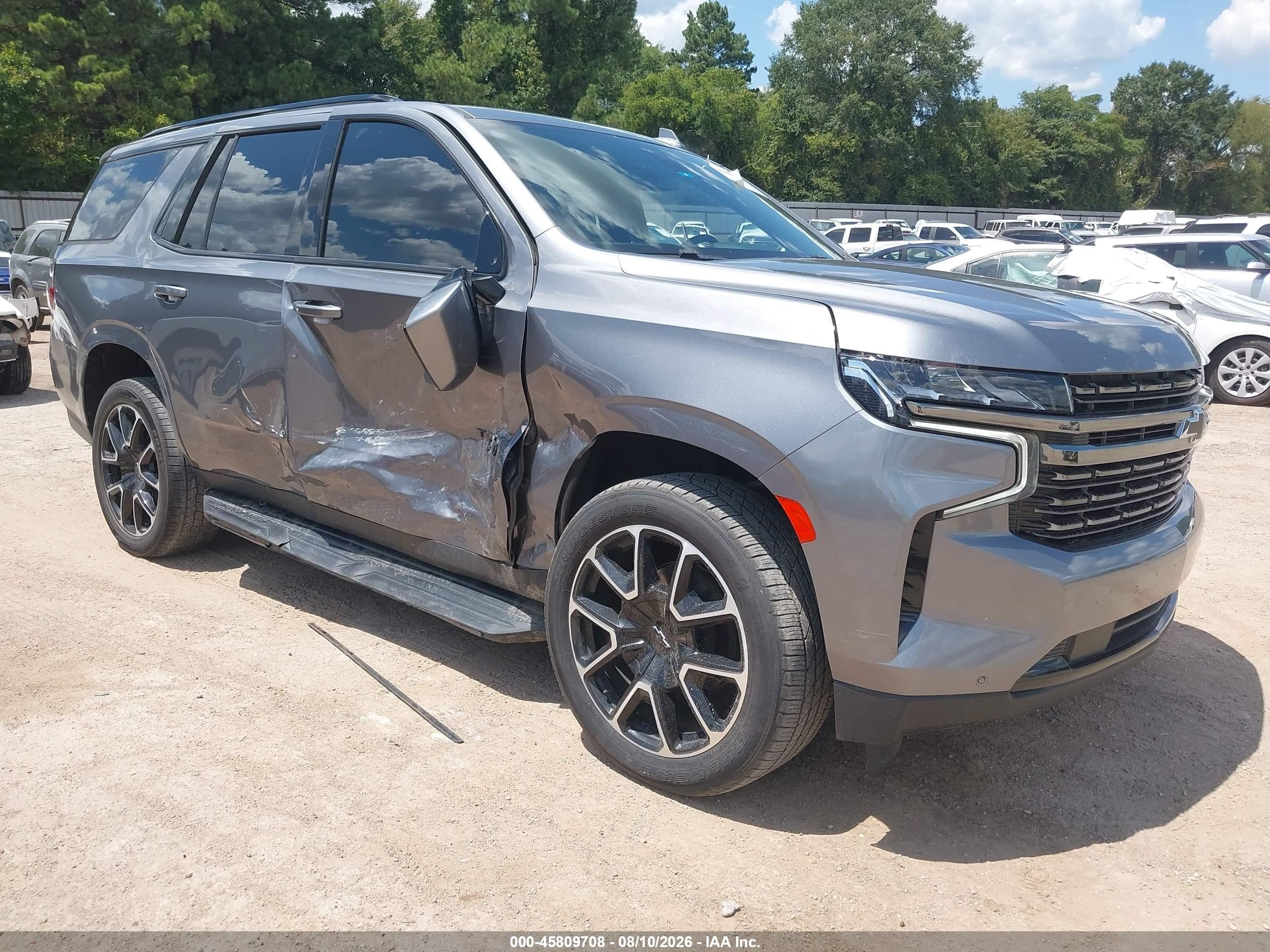 2022 Chevrolet Tahoe VIN 1GNSCRKD4NR171476 — IAAI salvage auction photo