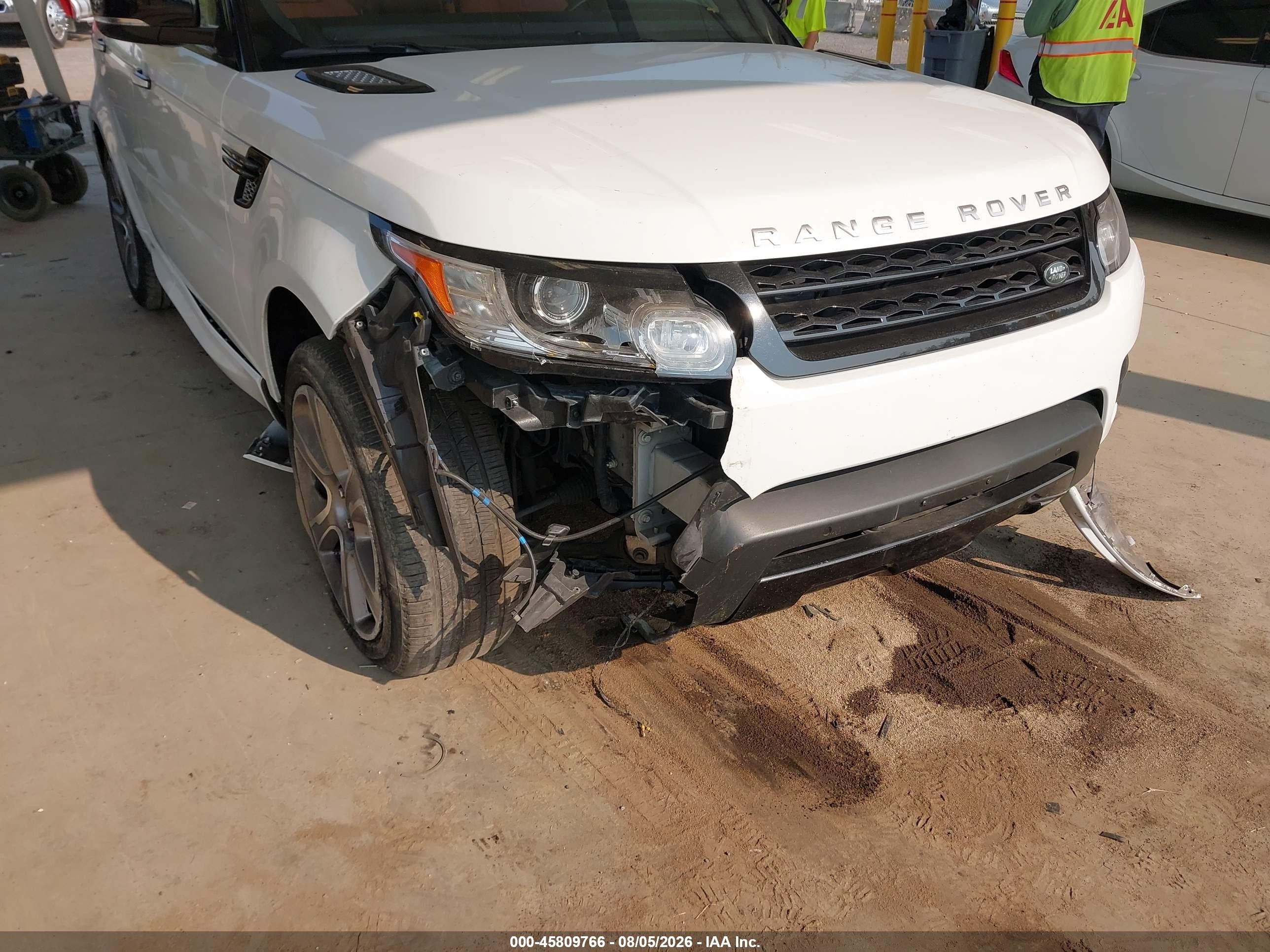 2015 Land rover Range rover sport VIN SALWR2VF3FA618949 IAAI salvage auction — Front End, Bill Of Sale (Washington), sold $4,750 on 2026-09-02 (photo 6)