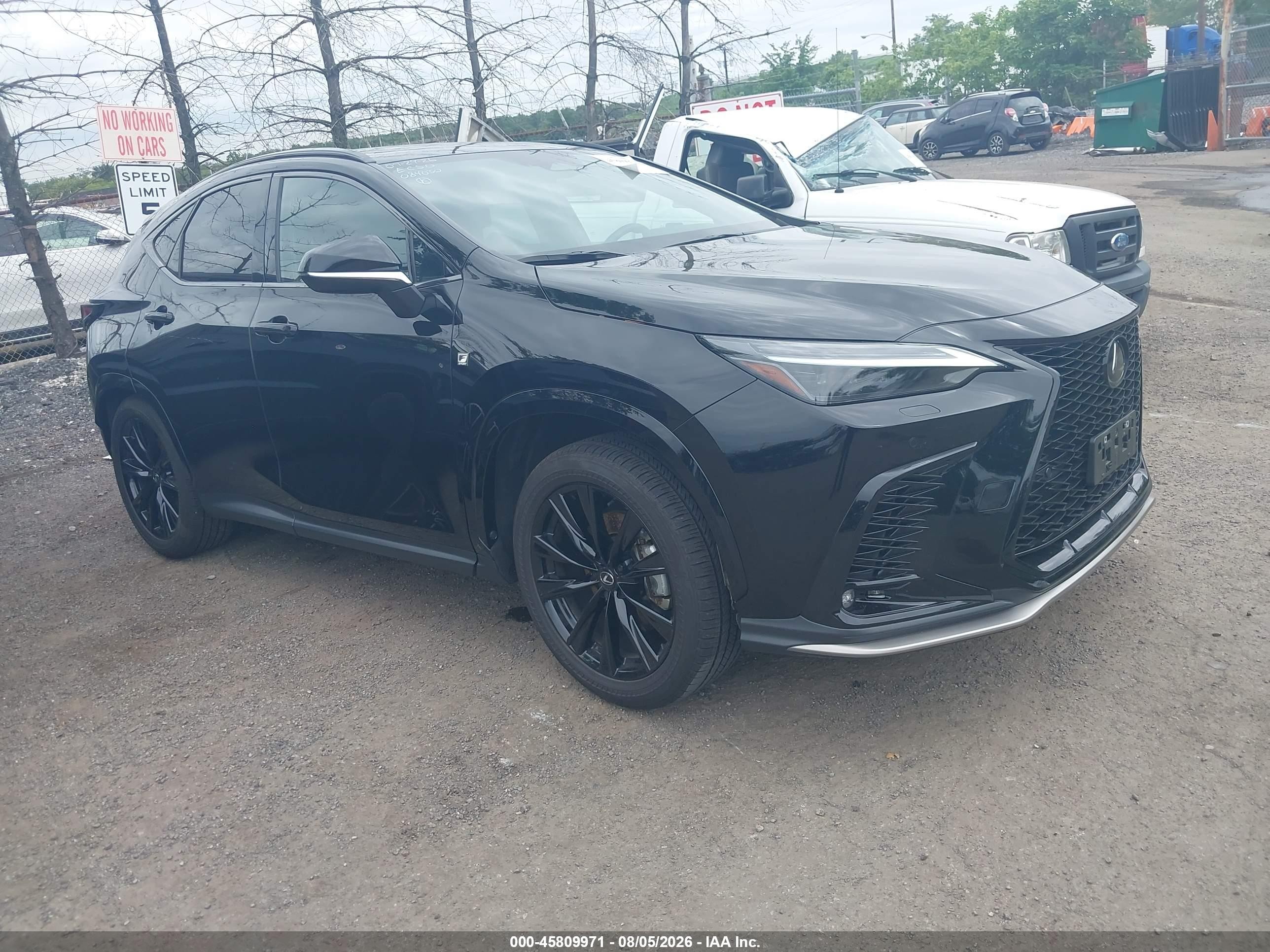 2025 Lexus NX 350 VIN 2T2KGCEZ7SC084030 — IAAI salvage auction photo