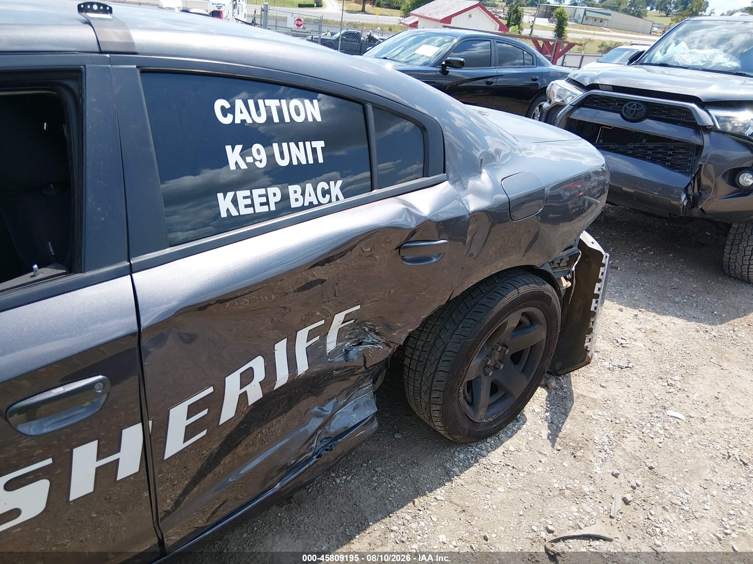 2021 Dodge Charger VIN 2C3CDXAT0MH523060 IAAI salvage auction — Side, Salvage (Arkansas), sold $3,350 on 2026-09-03 (photo 6)