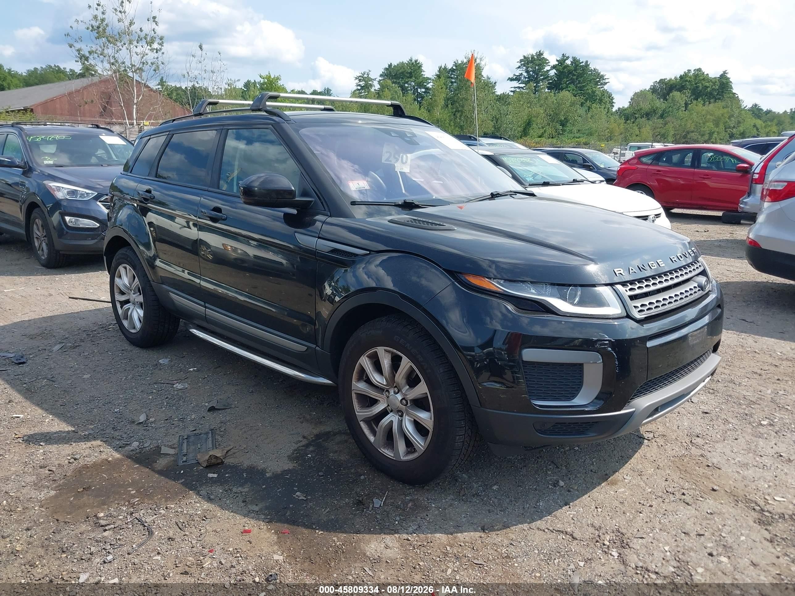 2016 Land rover Range rover evoque VIN SALVP2BG3GH078171 IAAI salvage auction — Side, Clear (Massachusetts), sold $2,050 on 2026-09-23 (photo 1)
