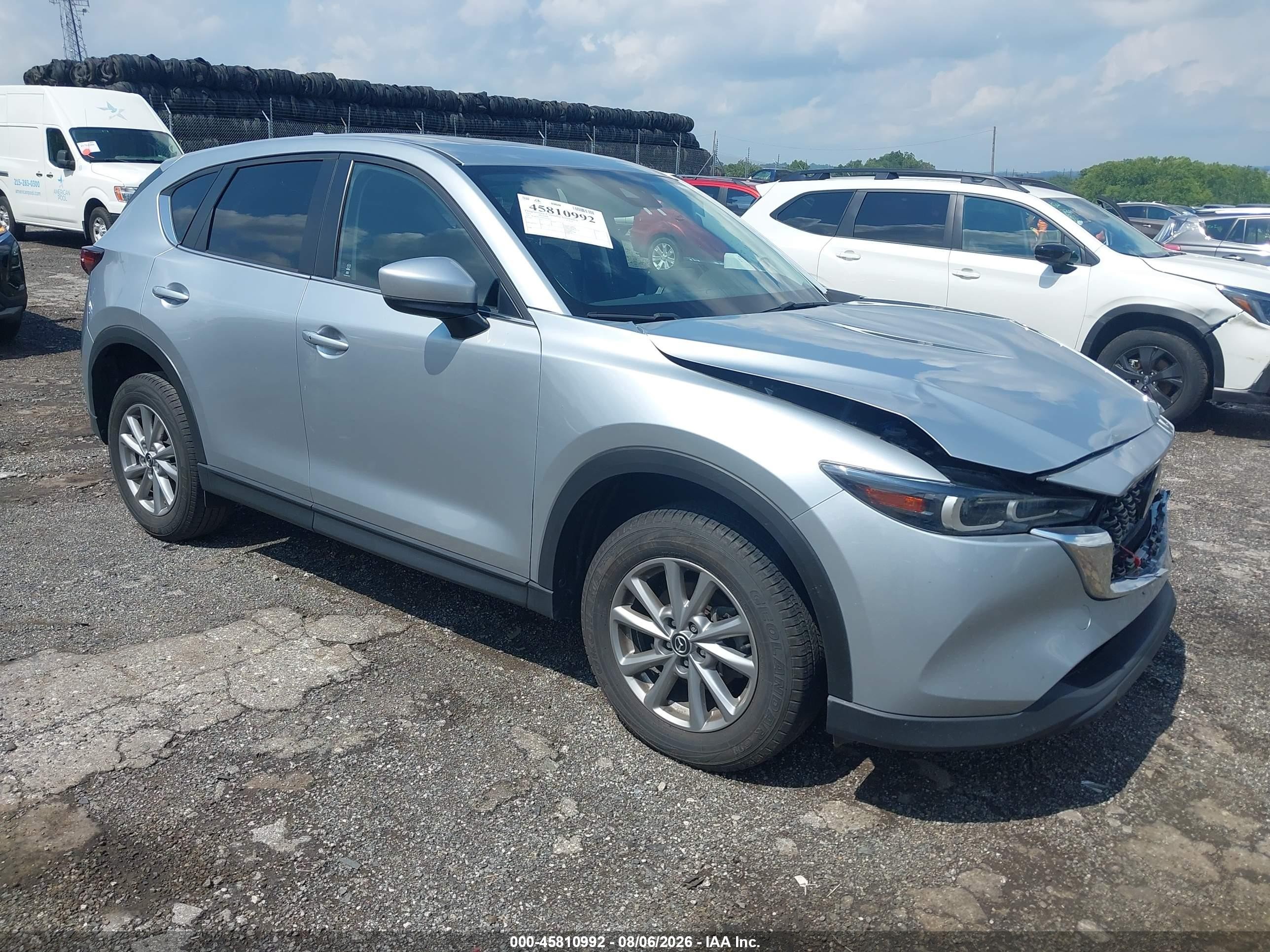 2023 Mazda CX-5 VIN JM3KFBCMXP0197455 — IAAI salvage auction photo