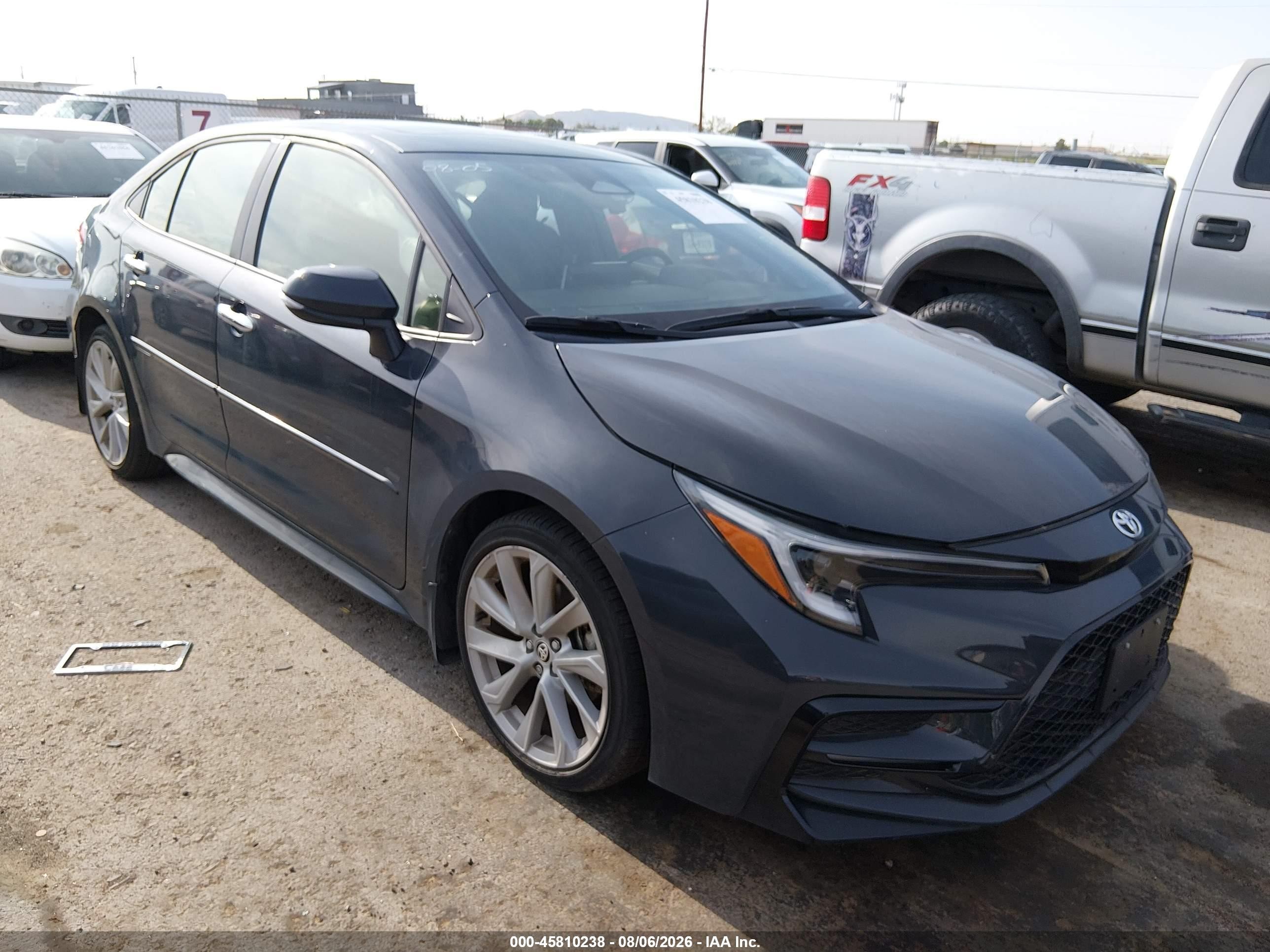 2024 Toyota Corolla VIN JTDT4MCE7R3520160 — IAAI salvage auction photo