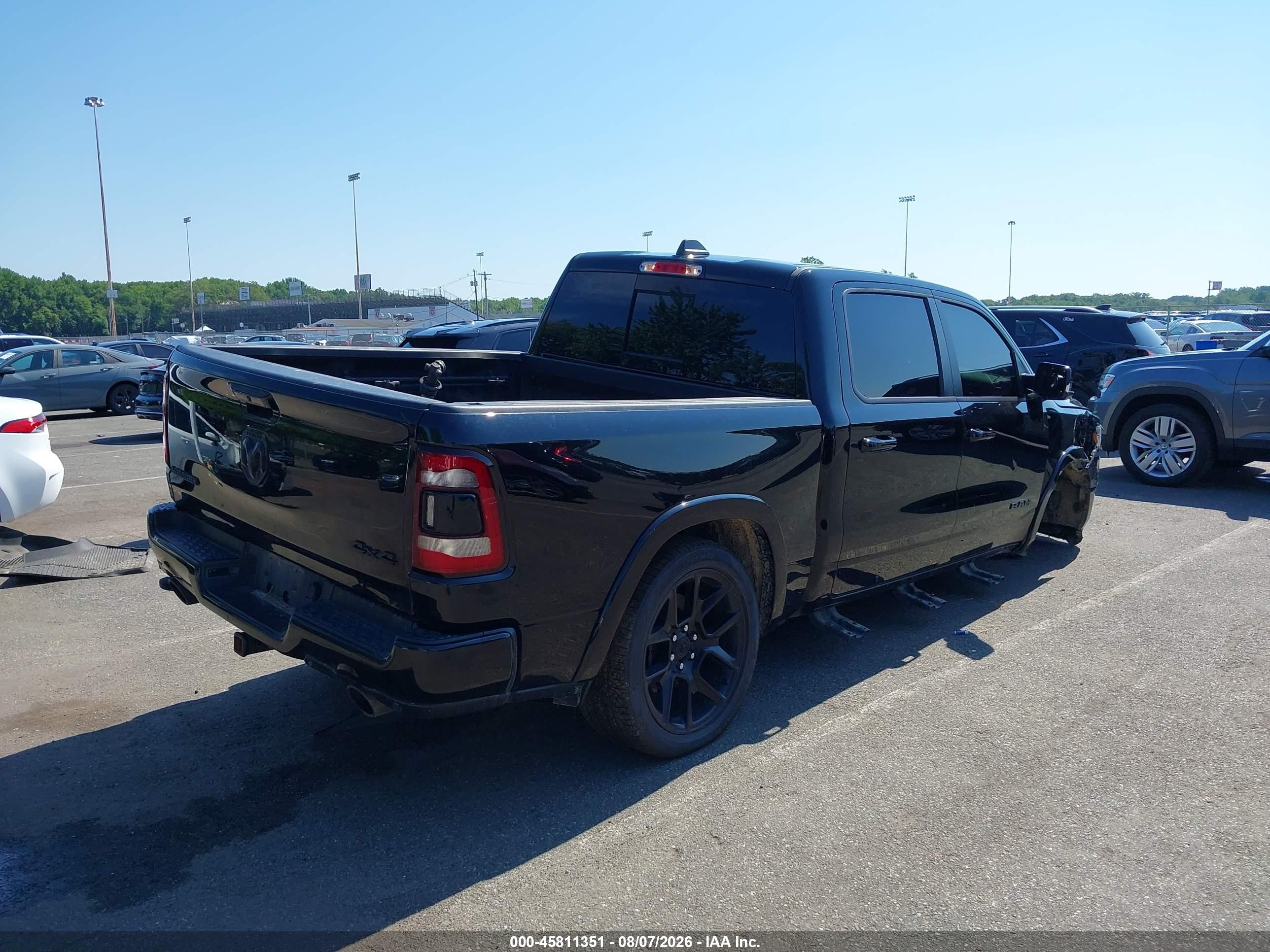 2022 Ram 1500 VIN 1C6SRFJT7NN285906 IAAI salvage auction — Unknown, Salvage (Pennsylvania), sold $11,700 on 2026-09-12 (photo 4)