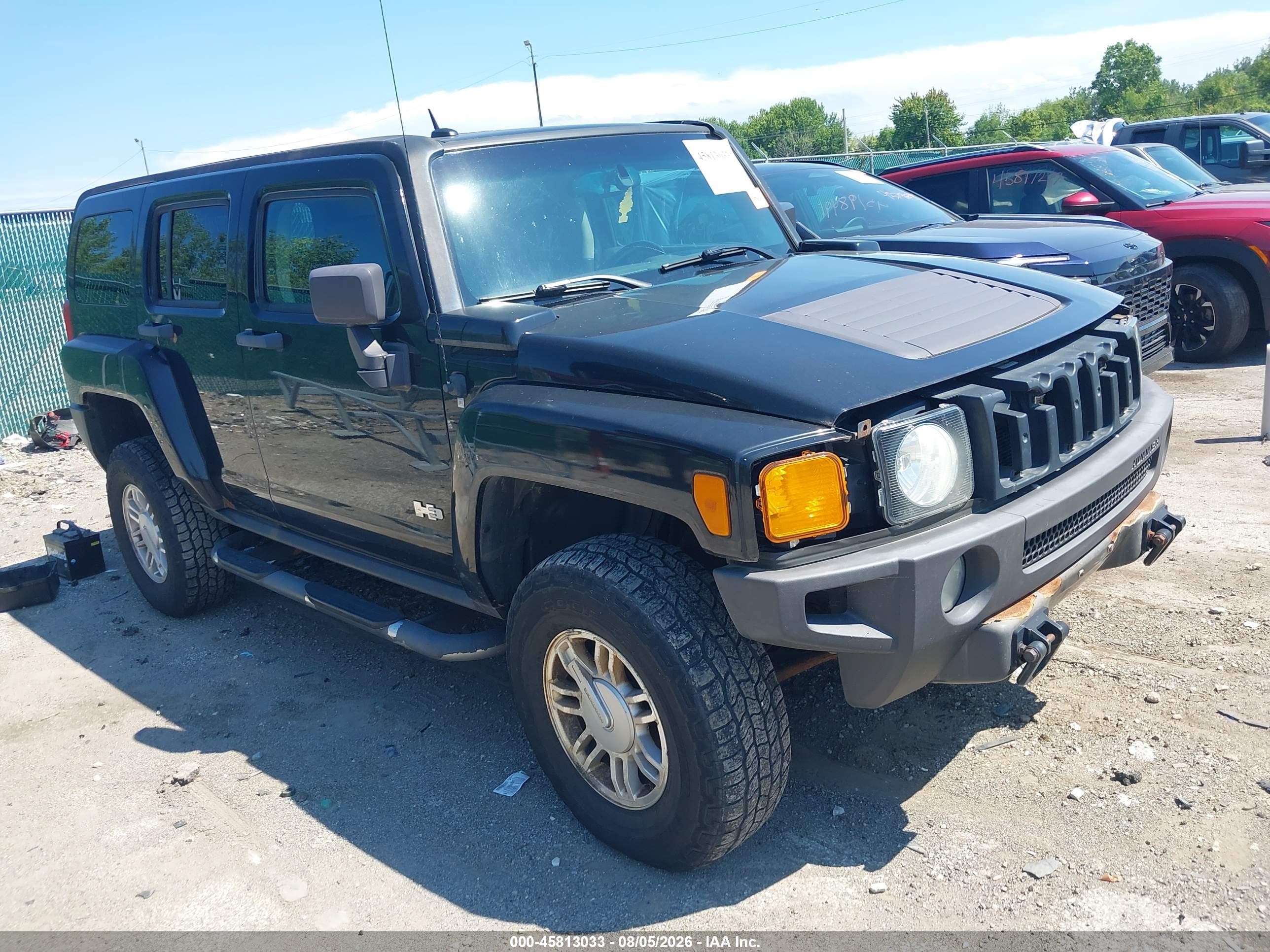2006 Hummer H3 VIN 5GTDN136468263328 IAAI salvage auction — Normal Wear, Original (Ohio), sold $1,250 on 2026-09-21 (photo 1)