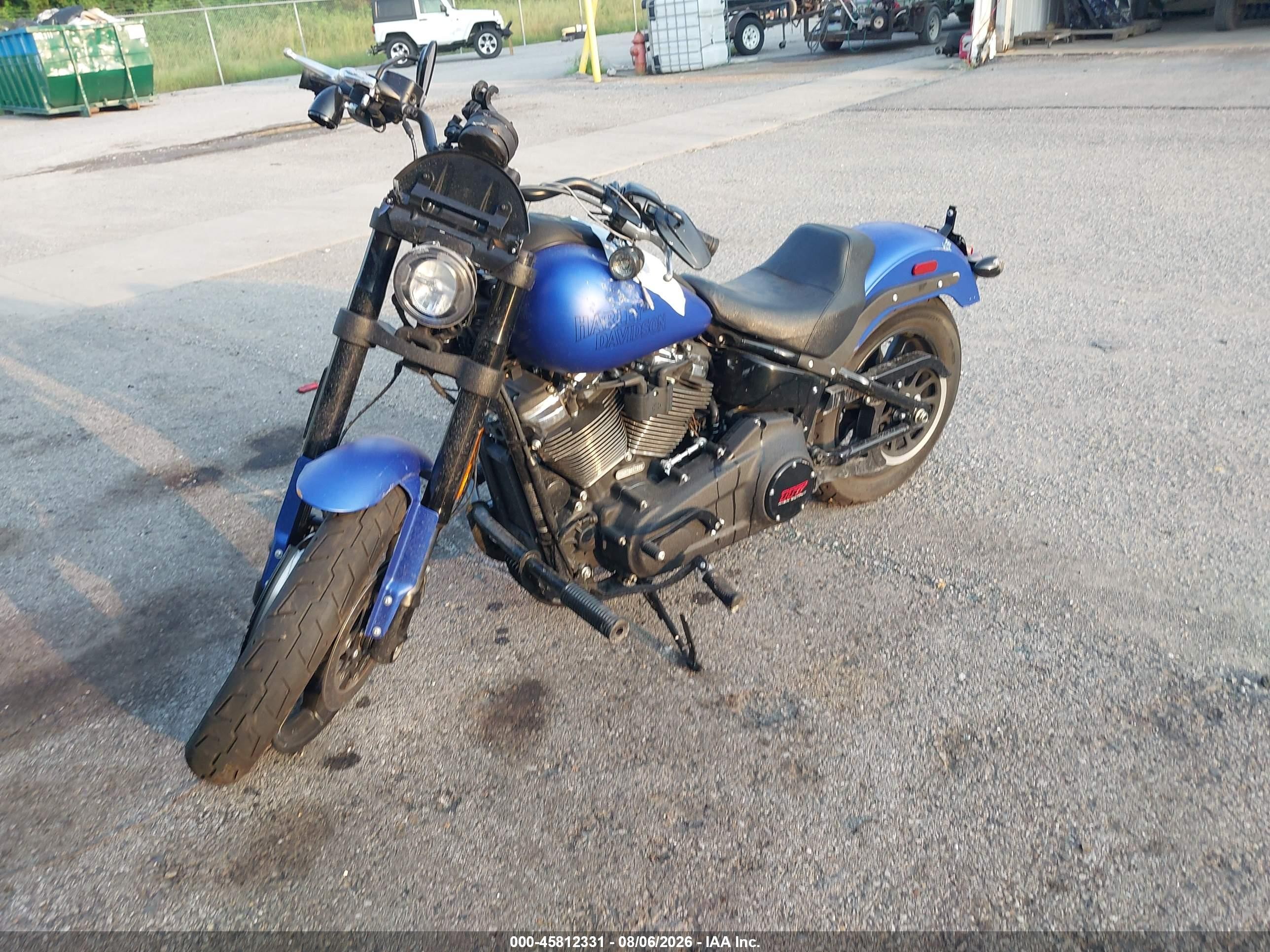 2026 Harley-davidson Low rider VIN 1HD1YWA16TB024799 IAAI salvage auction — All Over, Salvage (Louisiana), sold $6,000 on 2026-09-09 (photo 2)