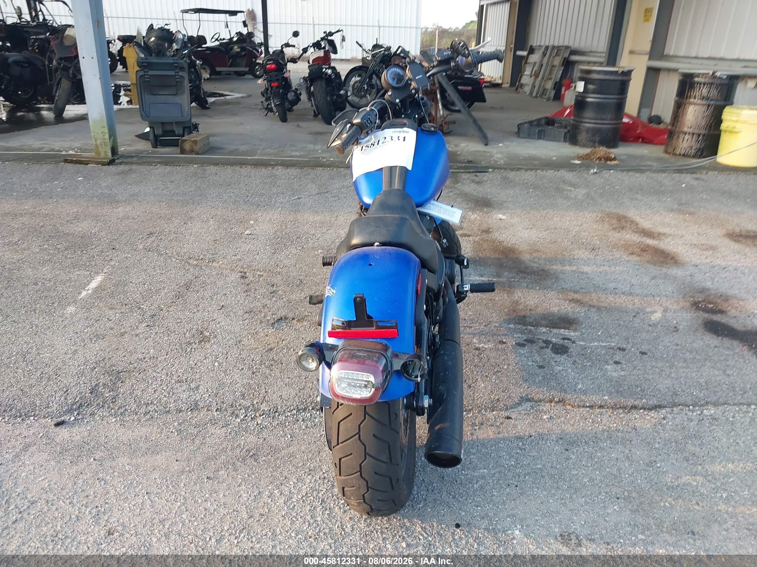 2026 Harley-davidson Low rider VIN 1HD1YWA16TB024799 IAAI salvage auction — All Over, Salvage (Louisiana), sold $6,000 on 2026-09-09 (photo 6)