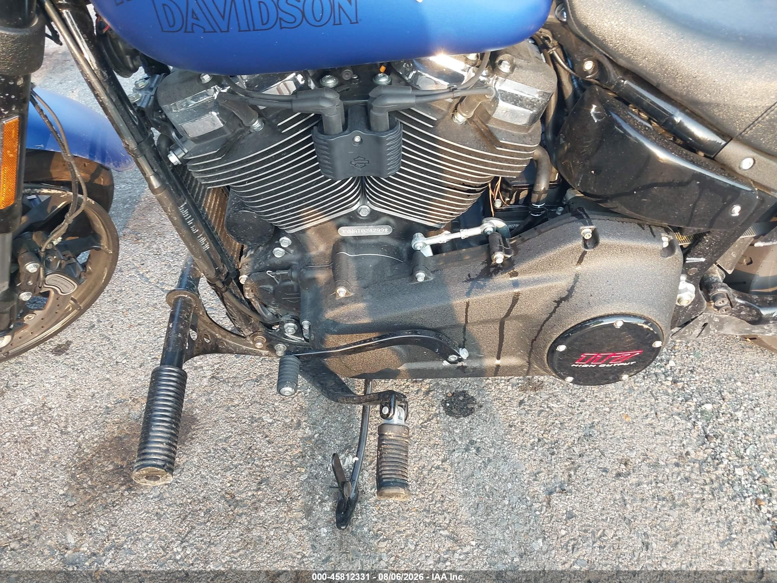 2026 Harley-davidson Low rider VIN 1HD1YWA16TB024799 IAAI salvage auction — All Over, Salvage (Louisiana), sold $6,000 on 2026-09-09 (photo 9)