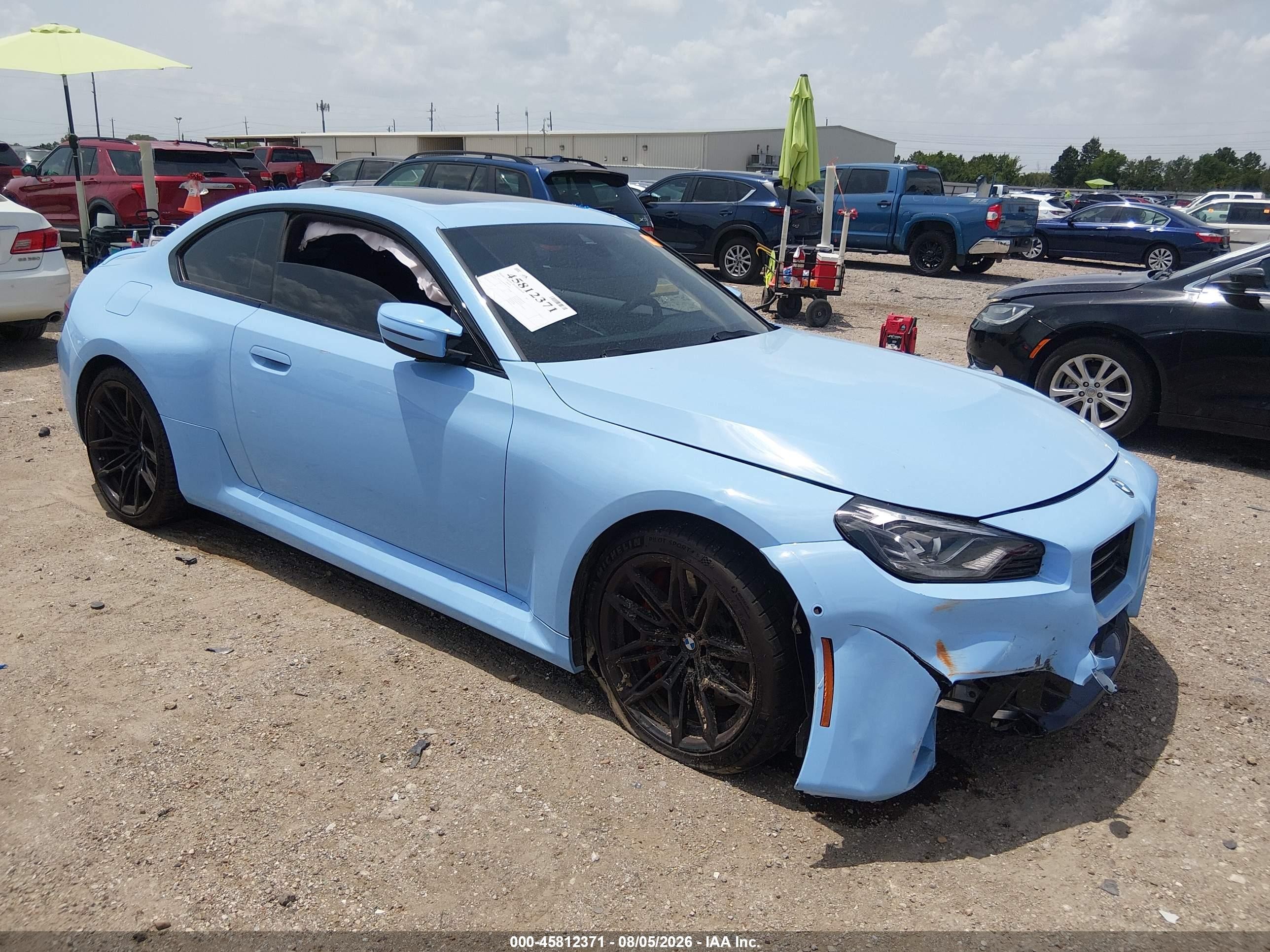 2025 BMW M2 VIN 3MF23DM08S8F16856 — IAAI salvage auction photo