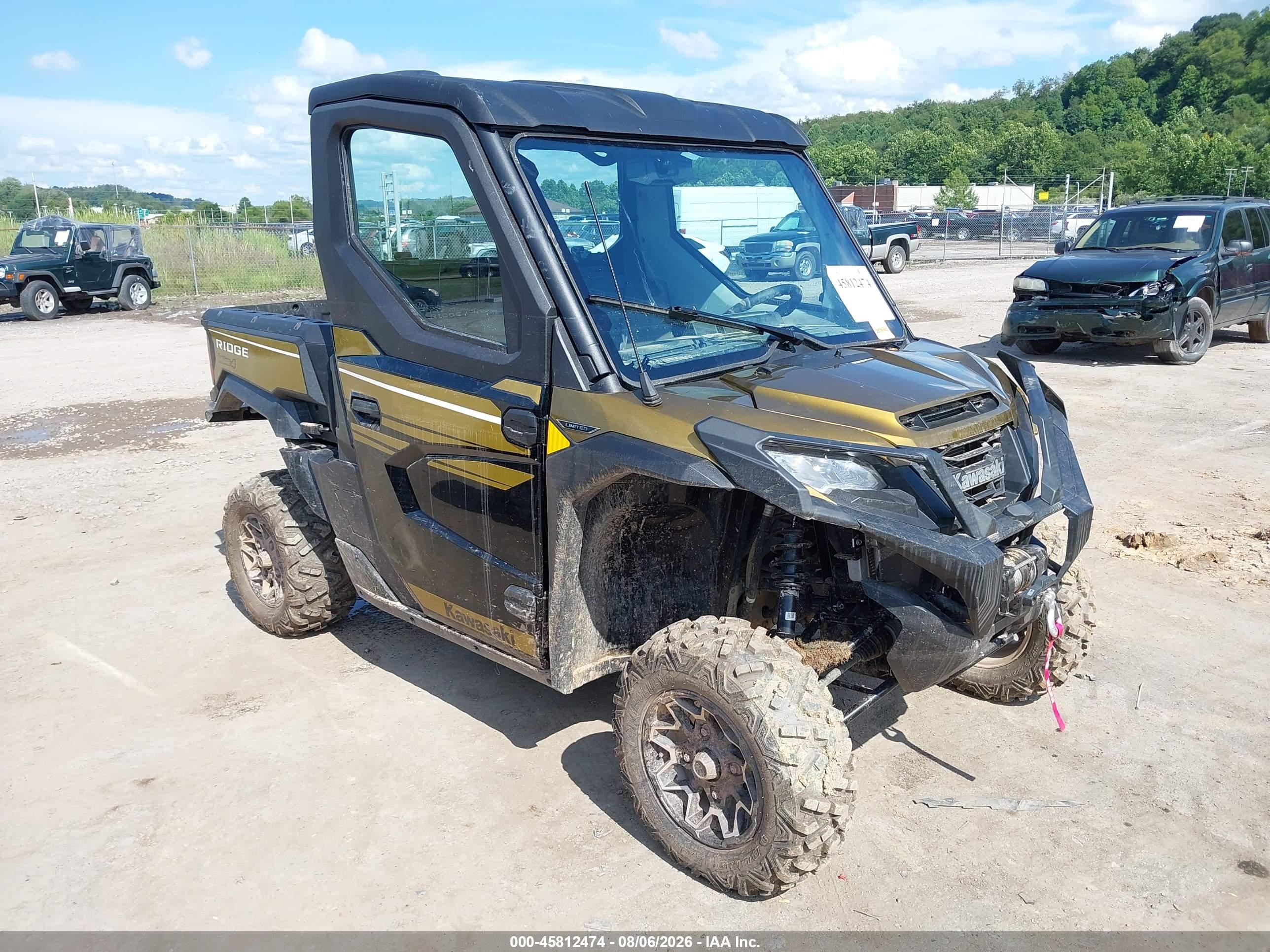2025 Kawasaki KWF1000 VIN JKAWFCE16SB503111 — IAAI salvage auction photo