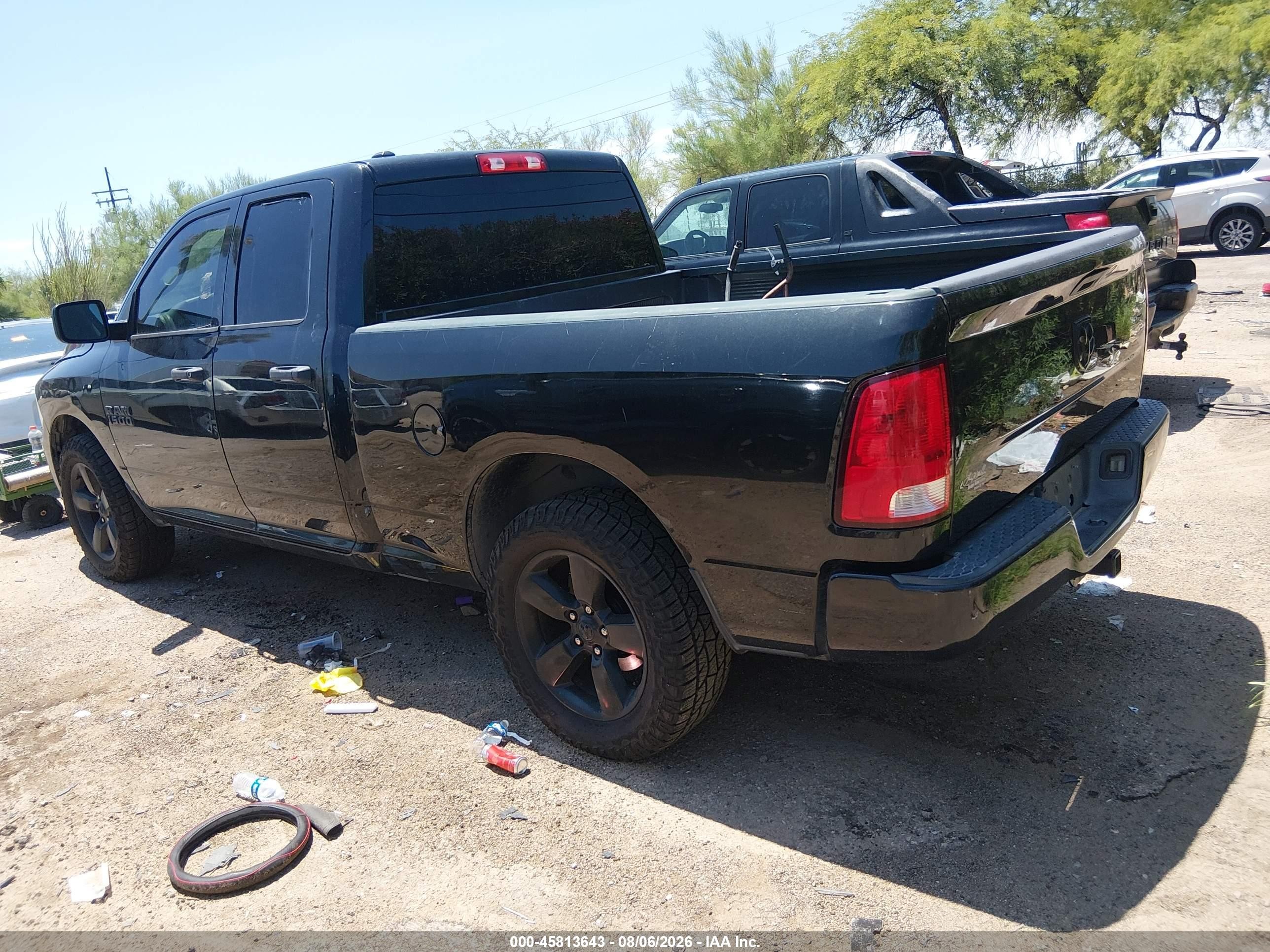 2017 Ram 1500 VIN 1C6RR6FG3HS855867 IAAI salvage auction — Unknown, Salvage (Arizona), sold $5,000 on 2026-10-11 (photo 3)