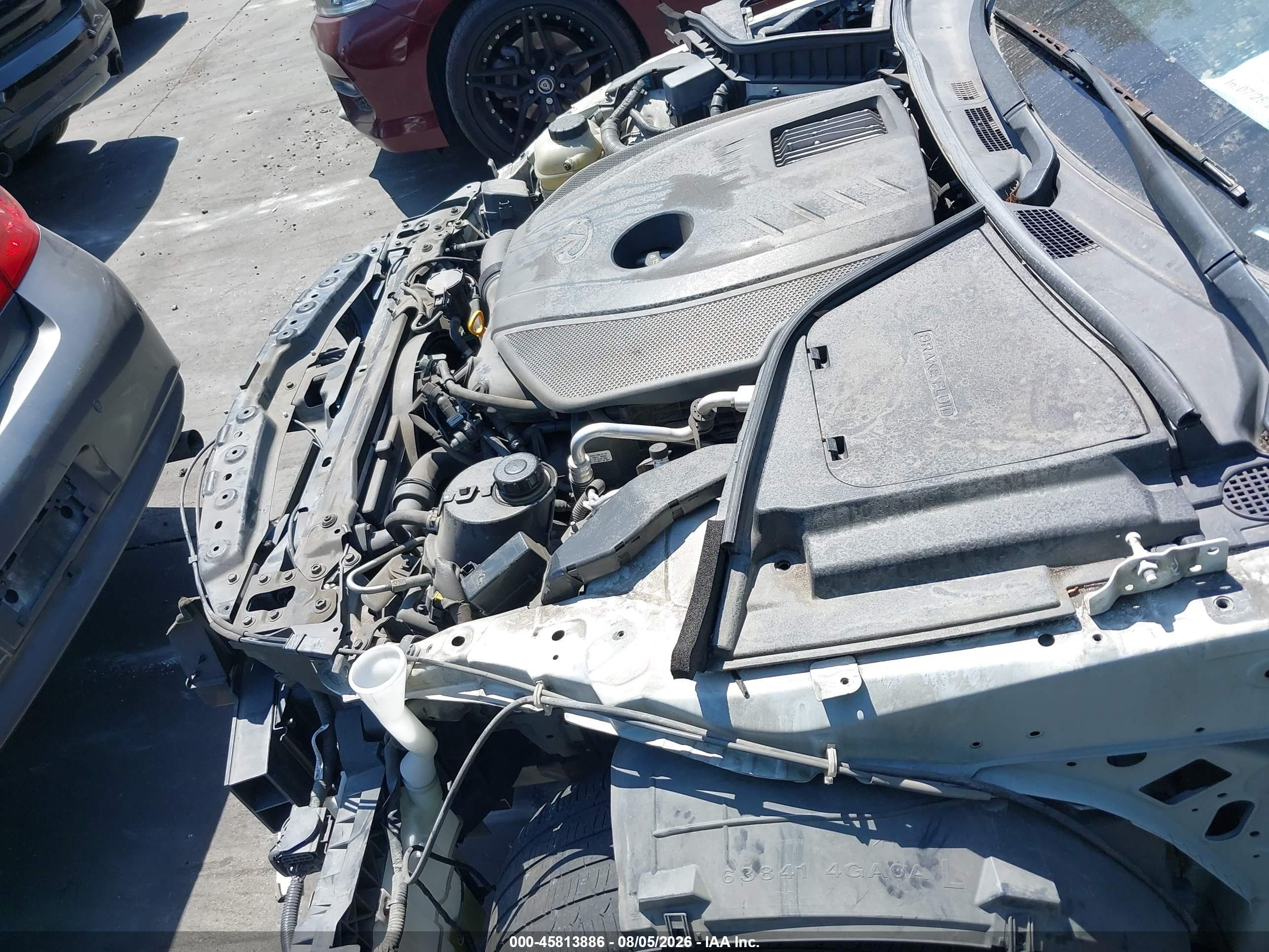 2016 Infiniti Q50 VIN JN1CV7AP2GM203058 IAAI salvage auction — Vandalized, Non-Repairable Certificate (California), sold $575 on 2026-09-19 (photo 6)