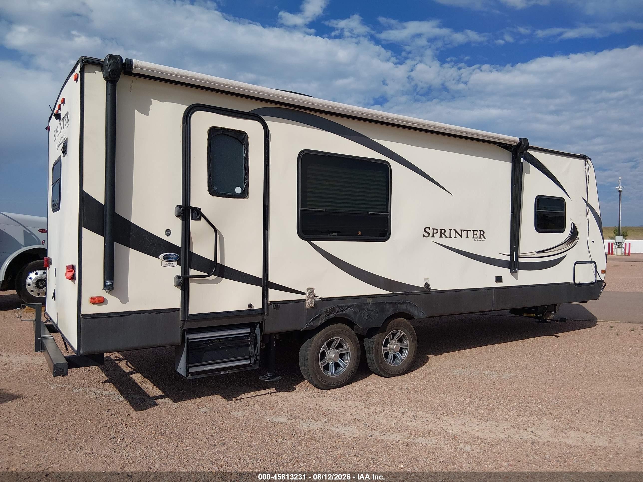 2017 Keystone Sprinter Other VIN 4YDT25R26H1533272 IAAI salvage auction — Unknown, Salvage (Colorado), sold $3,700 on 2026-10-18 (photo 6)