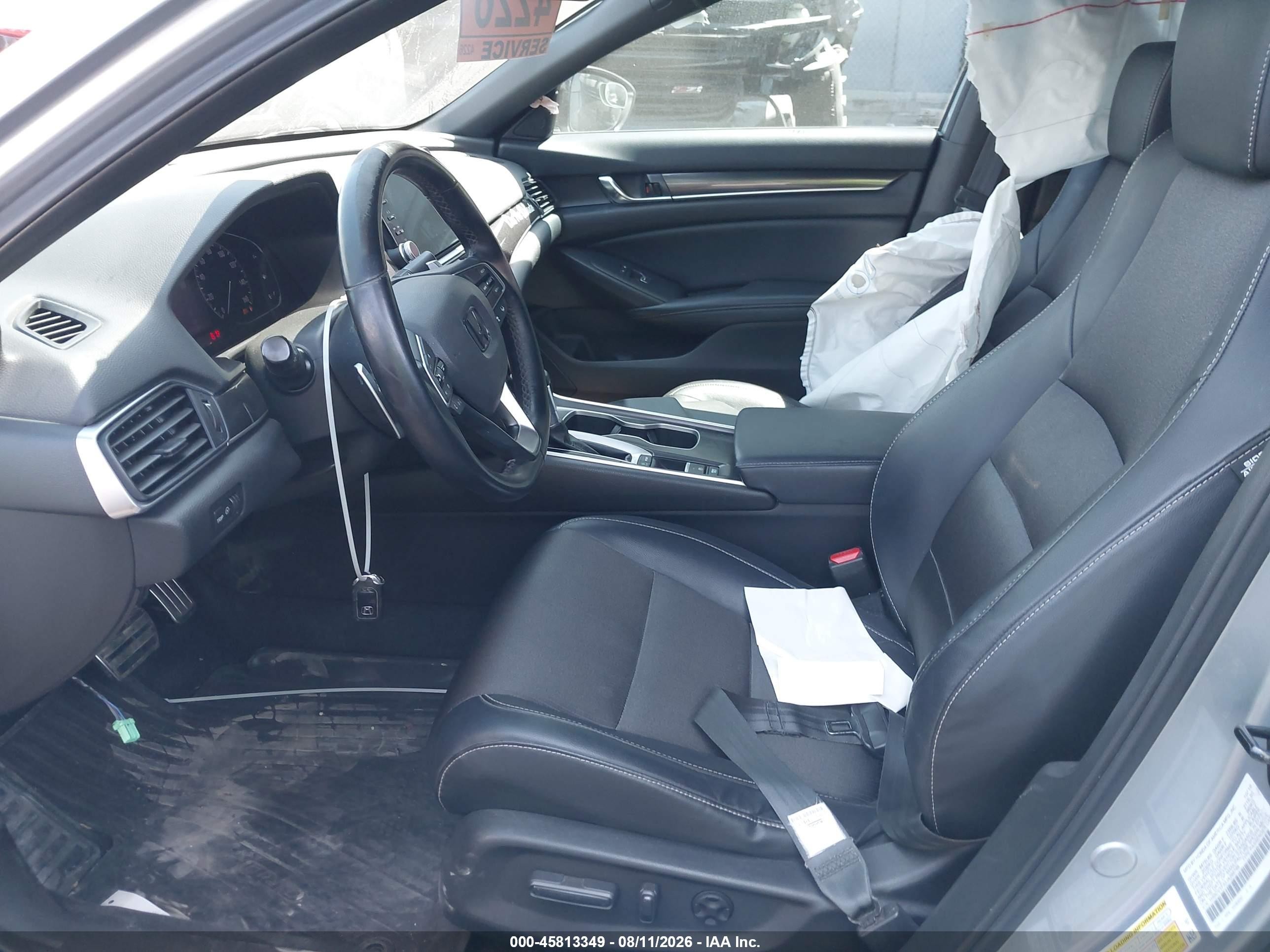 2018 Honda Accord VIN 1HGCV1F32JA266798 IAAI salvage auction — Rear End, Salvage Certificate (California), sold $4,250 on 2026-09-12 (photo 5)
