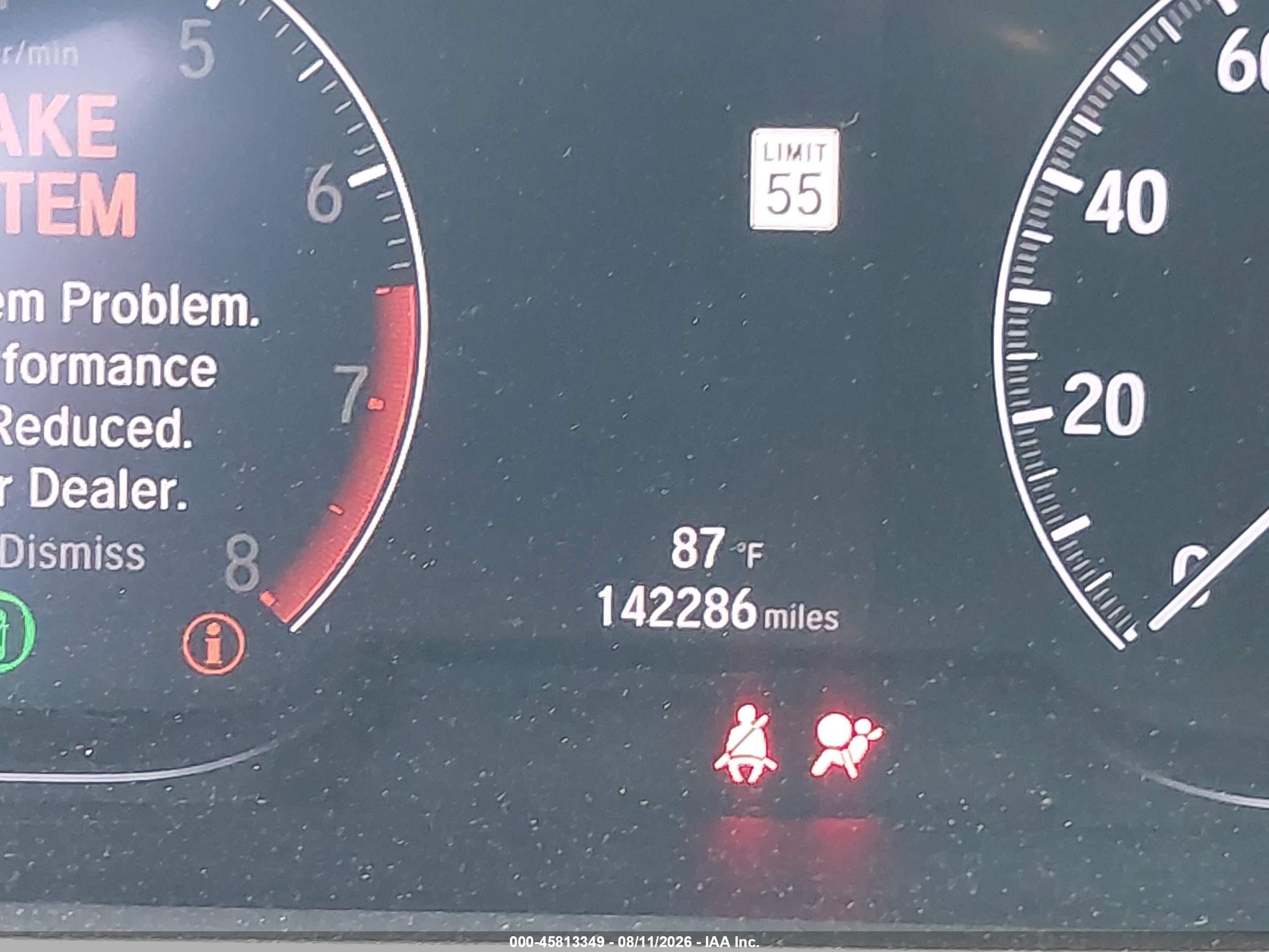 2018 Honda Accord VIN 1HGCV1F32JA266798 IAAI salvage auction — Rear End, Salvage Certificate (California), sold $4,250 on 2026-09-12 (photo 7)