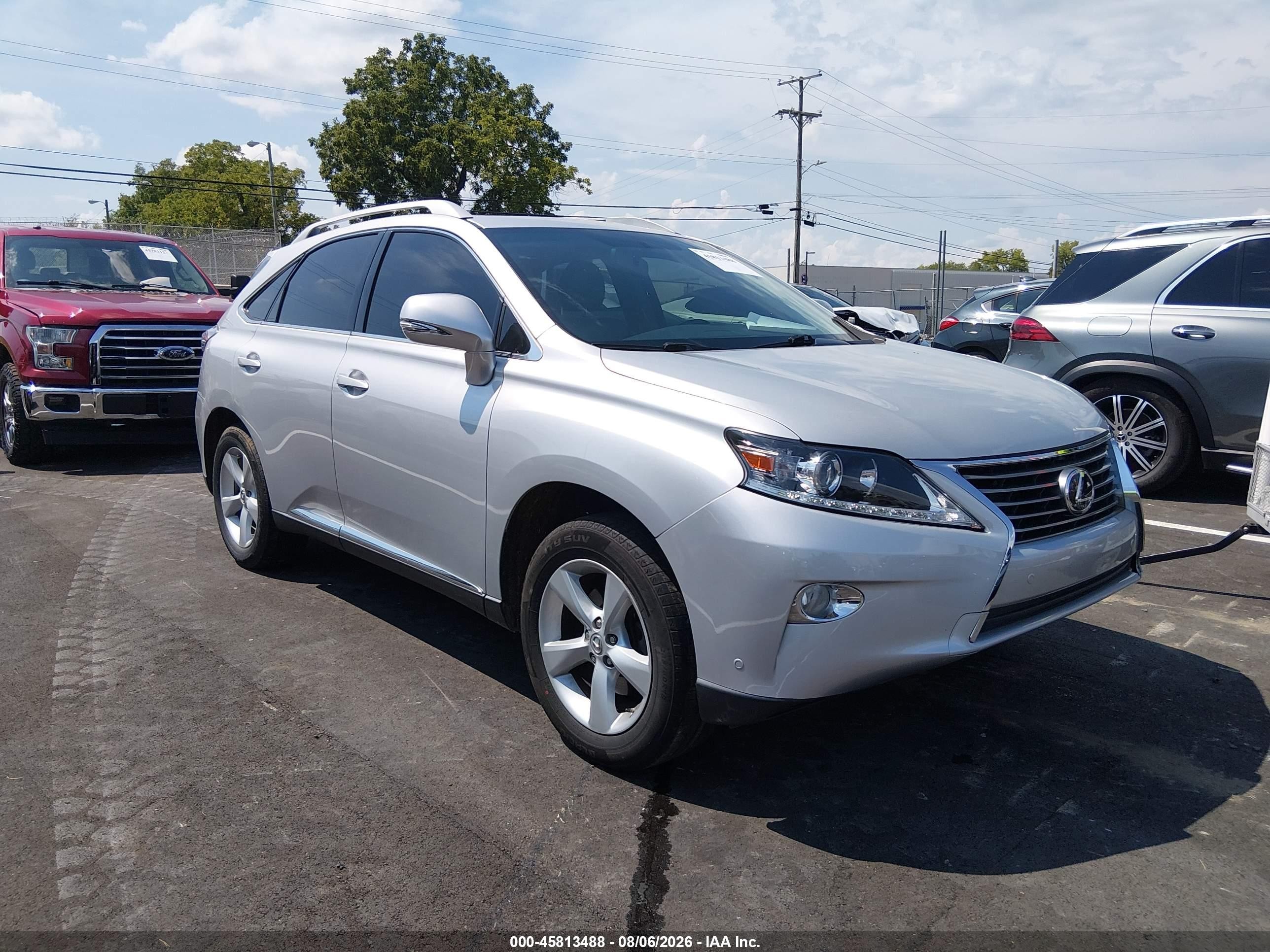 2015 Lexus RX 350 VIN 2T2BK1BA4FC339787 — IAAI salvage auction photo