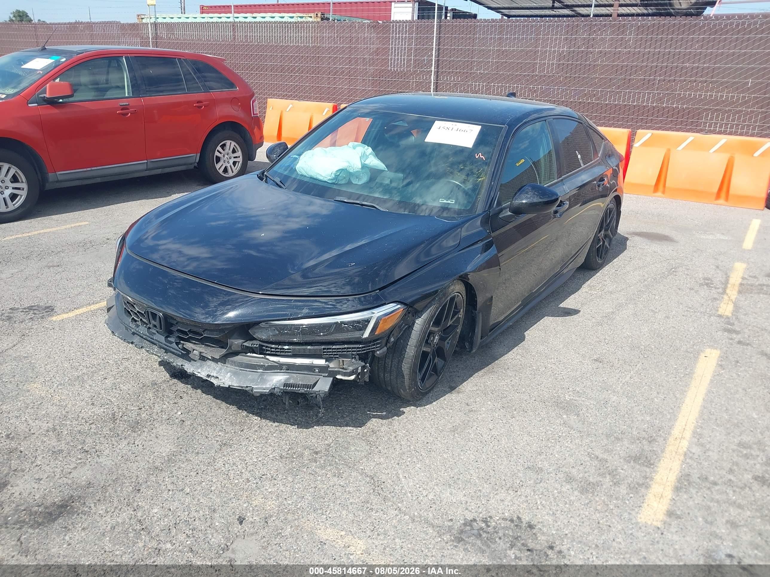 2023 Honda Civic VIN 19XFL2H84PE001371 IAAI salvage auction — Front End, Salvage (California), sold $4,950 on 2026-09-13 (photo 2)