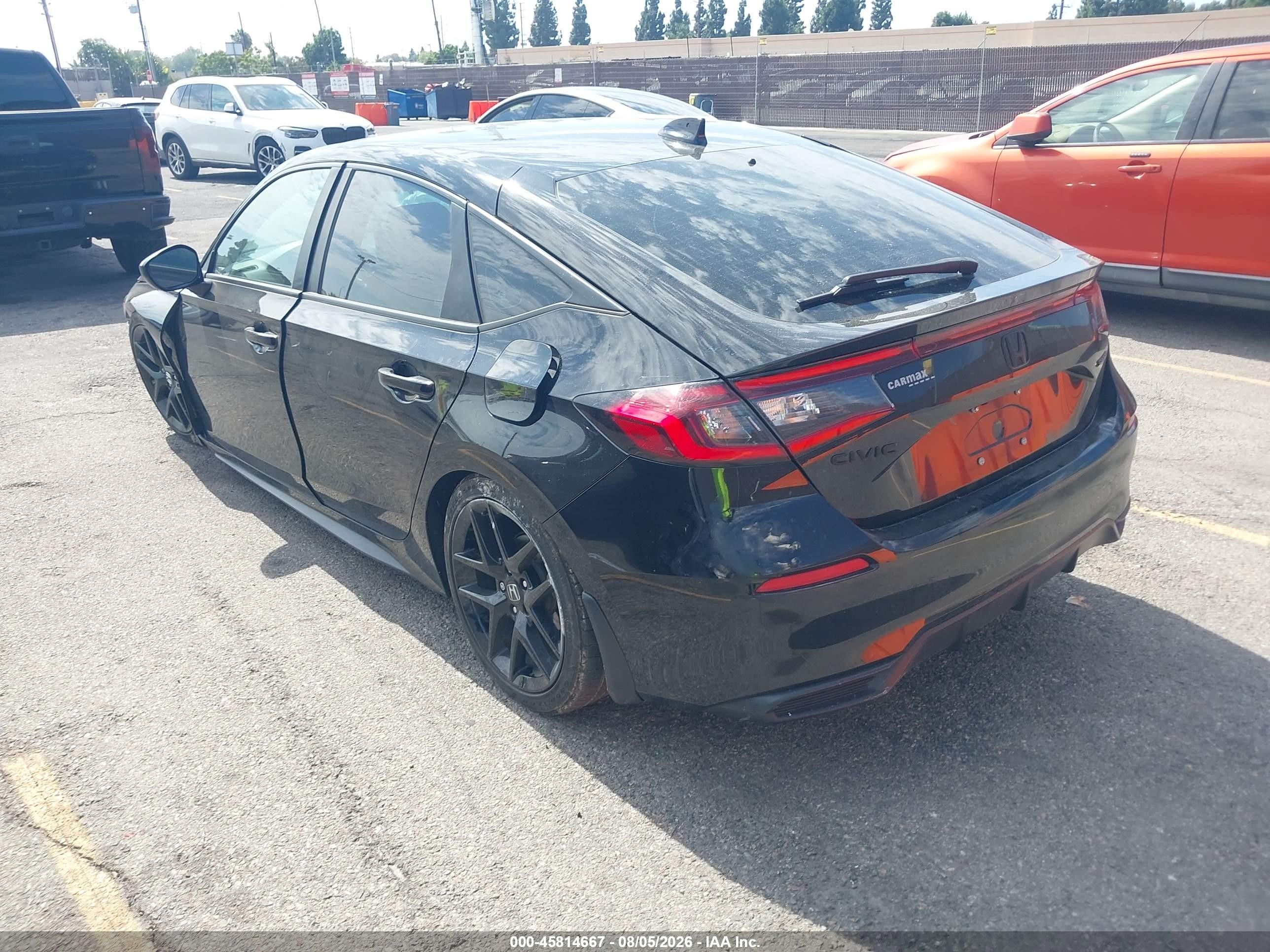 2023 Honda Civic VIN 19XFL2H84PE001371 IAAI salvage auction — Front End, Salvage (California), sold $4,950 on 2026-09-13 (photo 3)