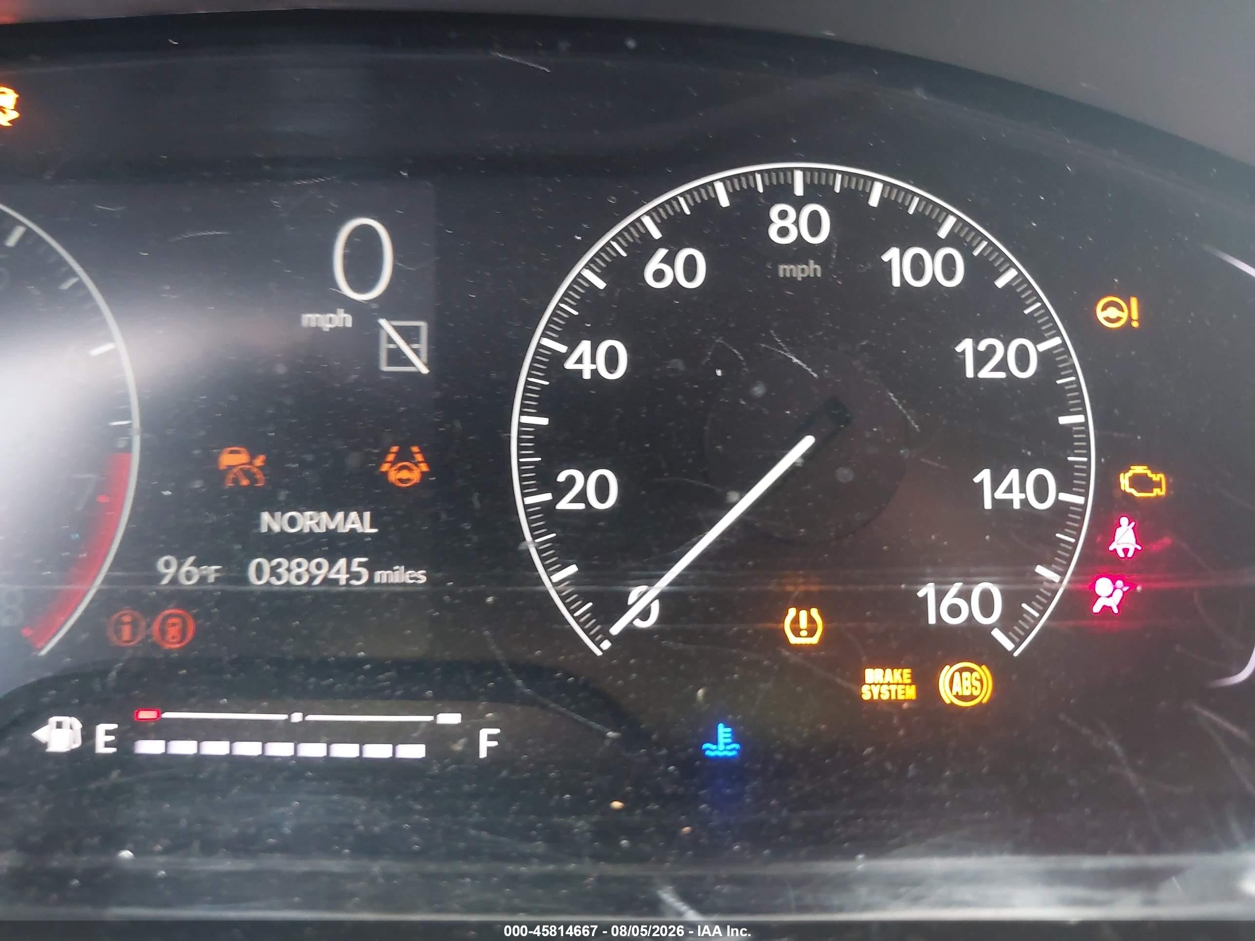 2023 Honda Civic VIN 19XFL2H84PE001371 IAAI salvage auction — Front End, Salvage (California), sold $4,950 on 2026-09-13 (photo 7)