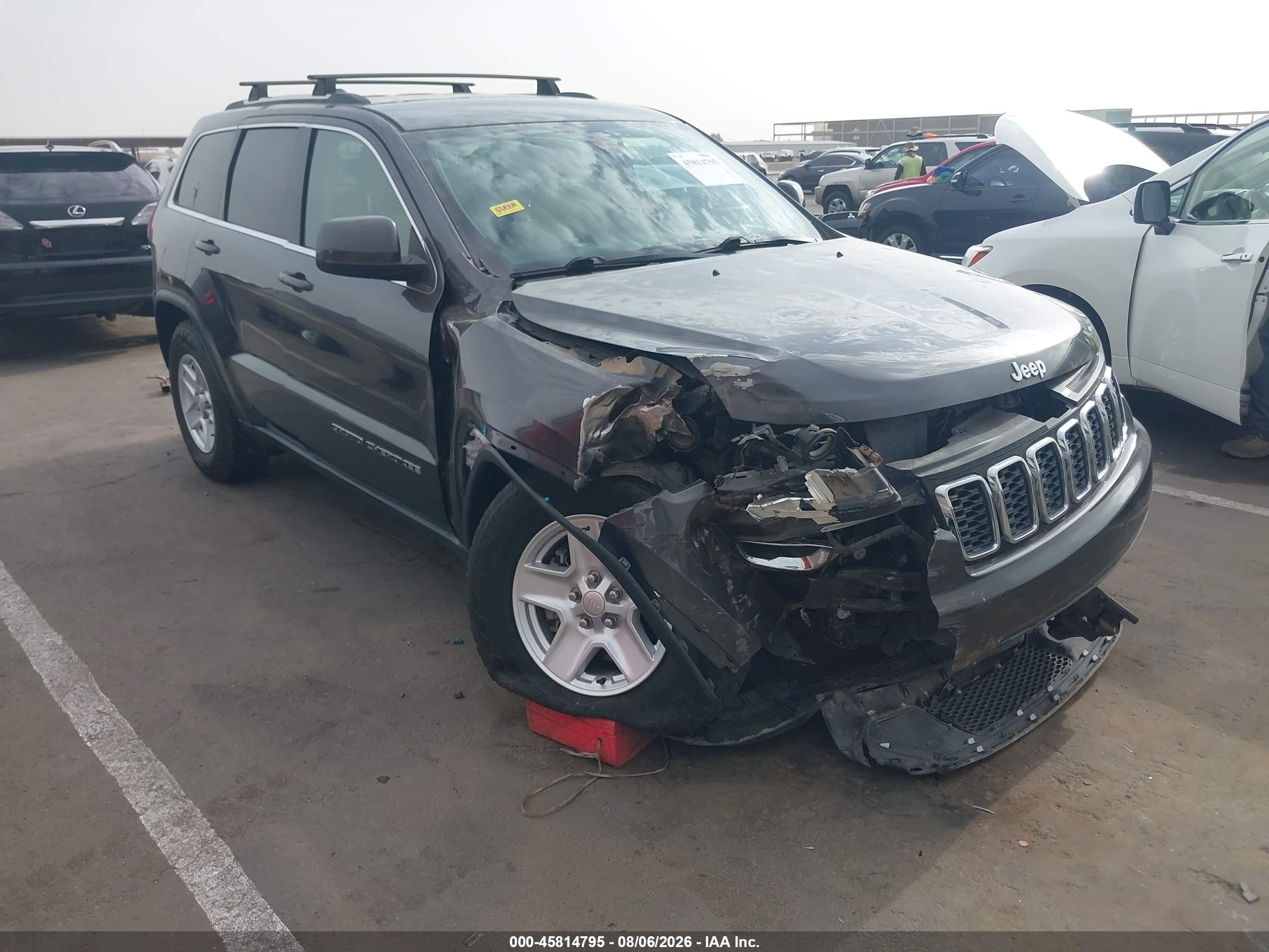 2017 Jeep Grand cherokee VIN 1C4RJEAG1HC634229 IAAI salvage auction — Unknown, Salvage (Arizona), sold $3,250 on 2026-09-05 (photo 1)