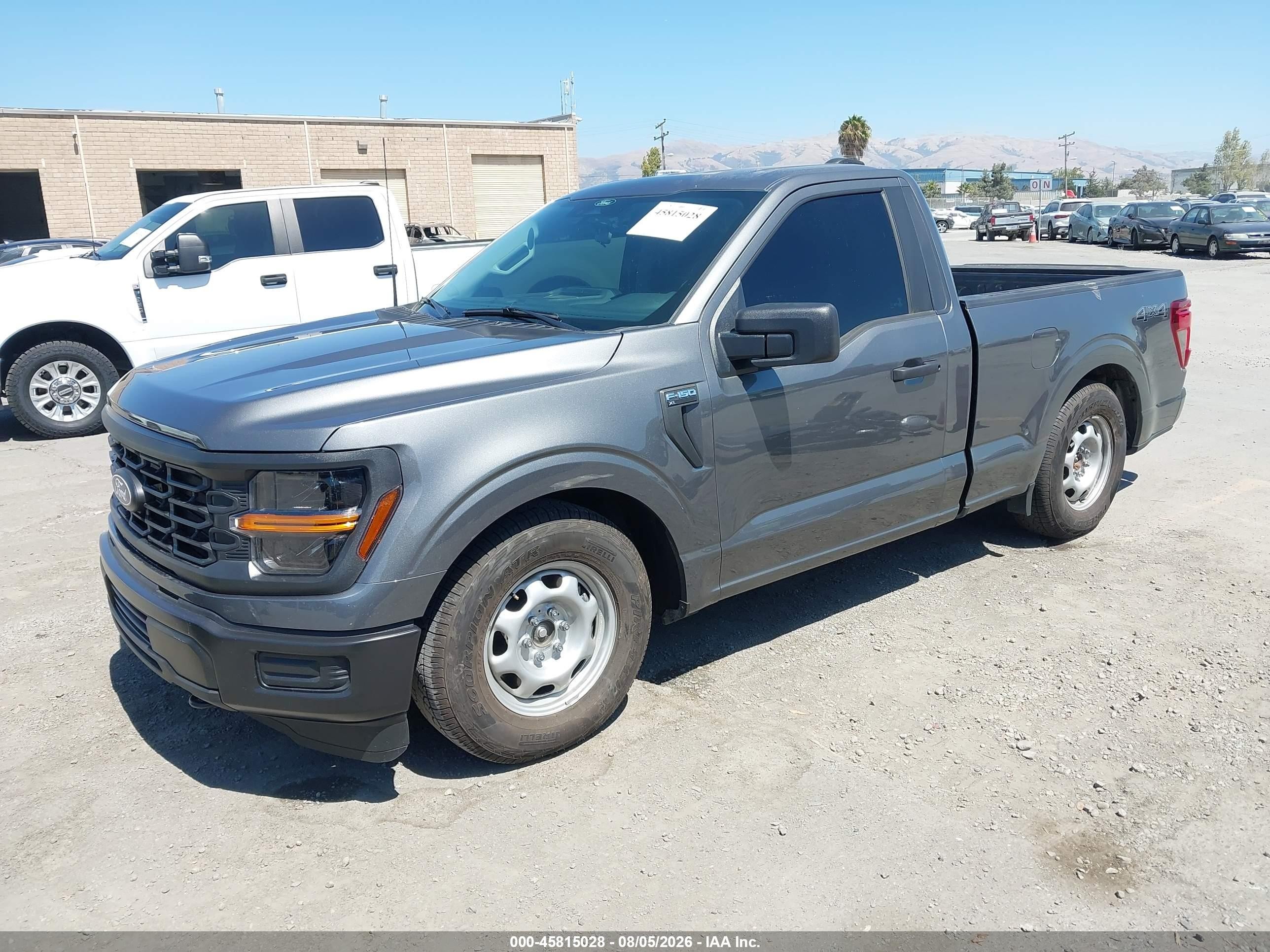 2026 Ford F-150 VIN 1FTMF1L5XTKD51147 IAAI salvage auction — Side, Salvage (California), sold $24,900 on 2026-09-11 (photo 2)