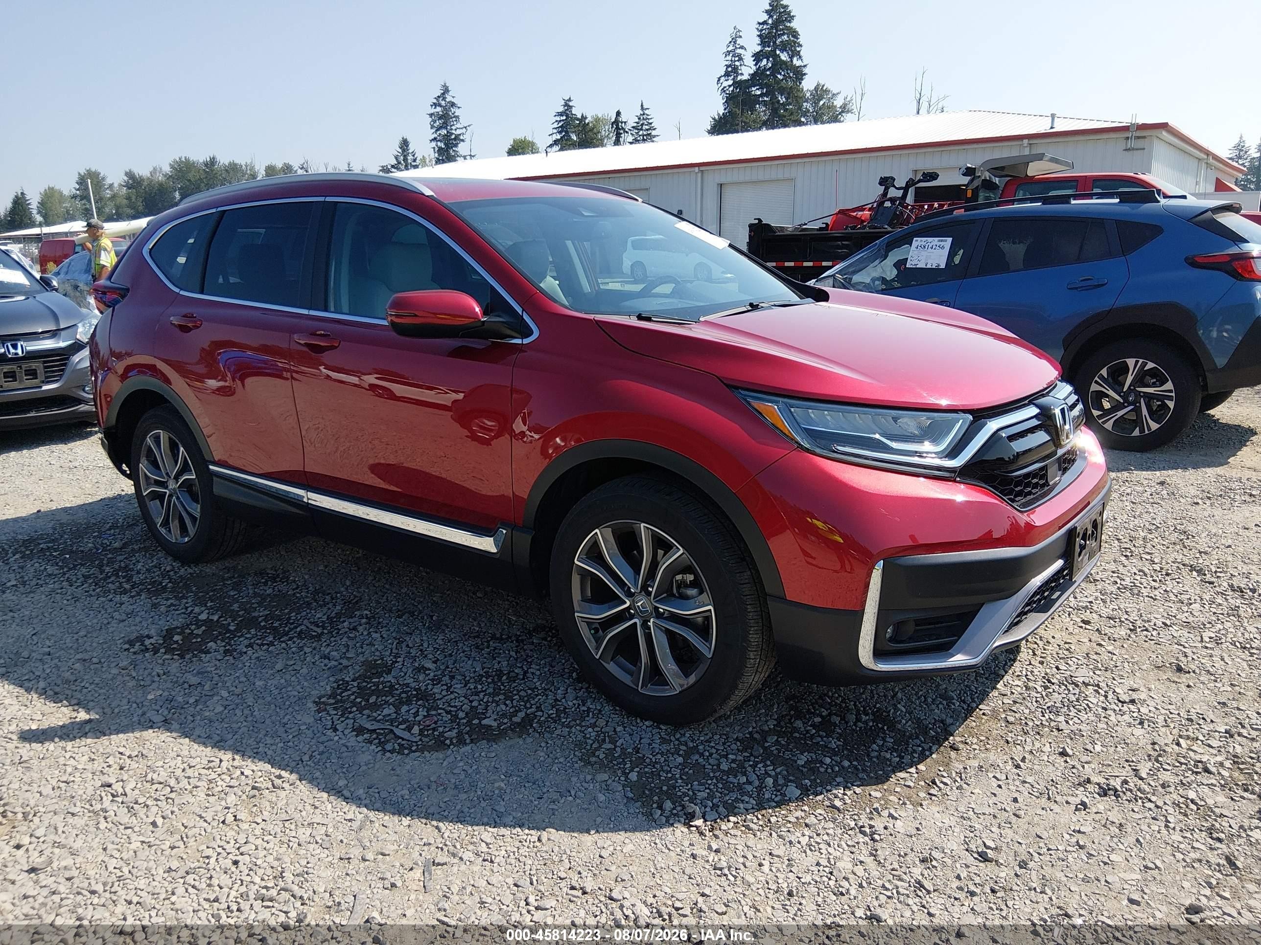 2022 Honda CR-V VIN 2HKRW2H98NH608380 — IAAI salvage auction photo