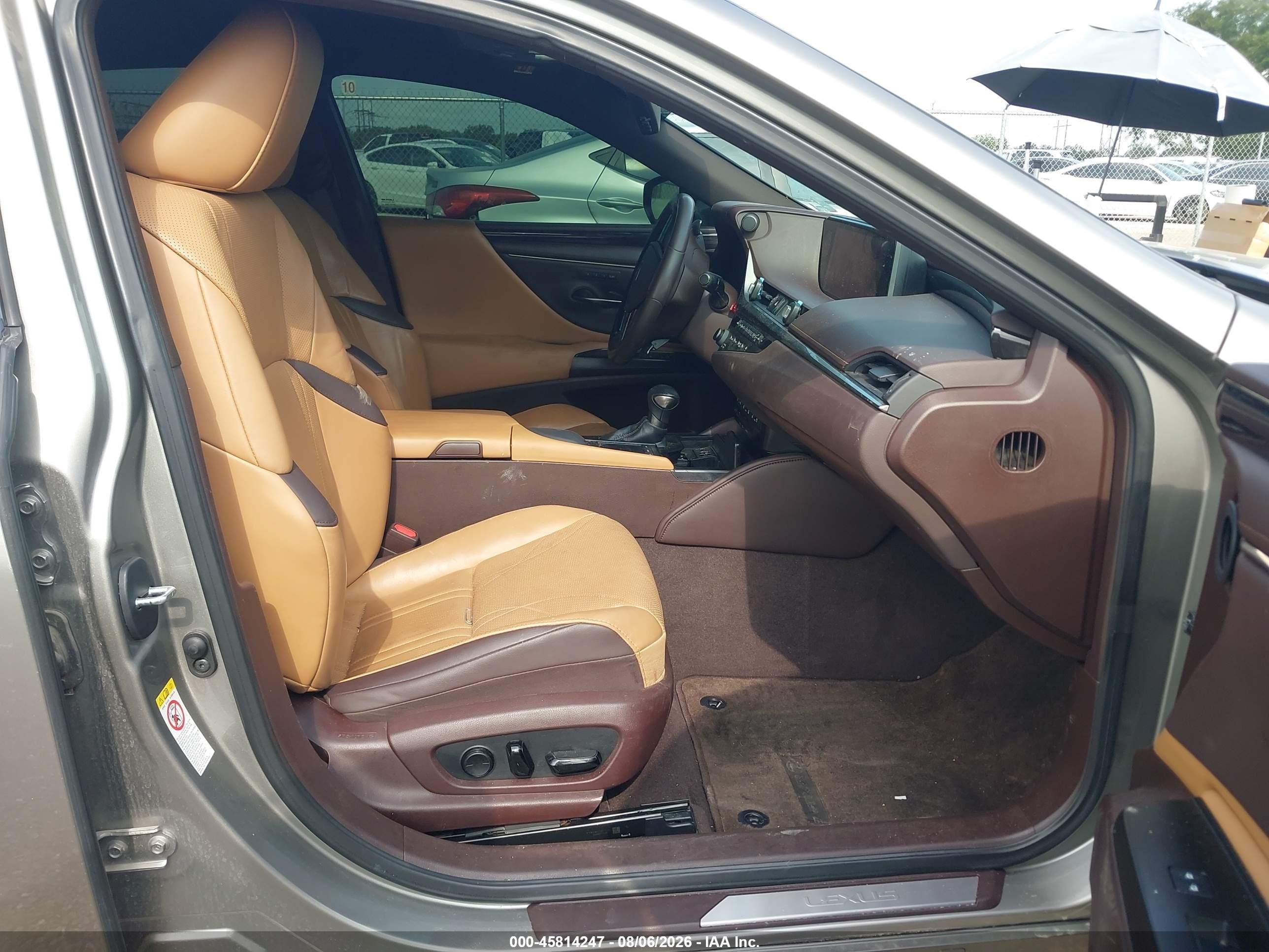 2019 Lexus ES 350 VIN 58ABZ1B10KU003006 IAAI salvage auction — Front End, Salvage (Louisiana), sold $13,700 on 2026-09-12 (photo 5)