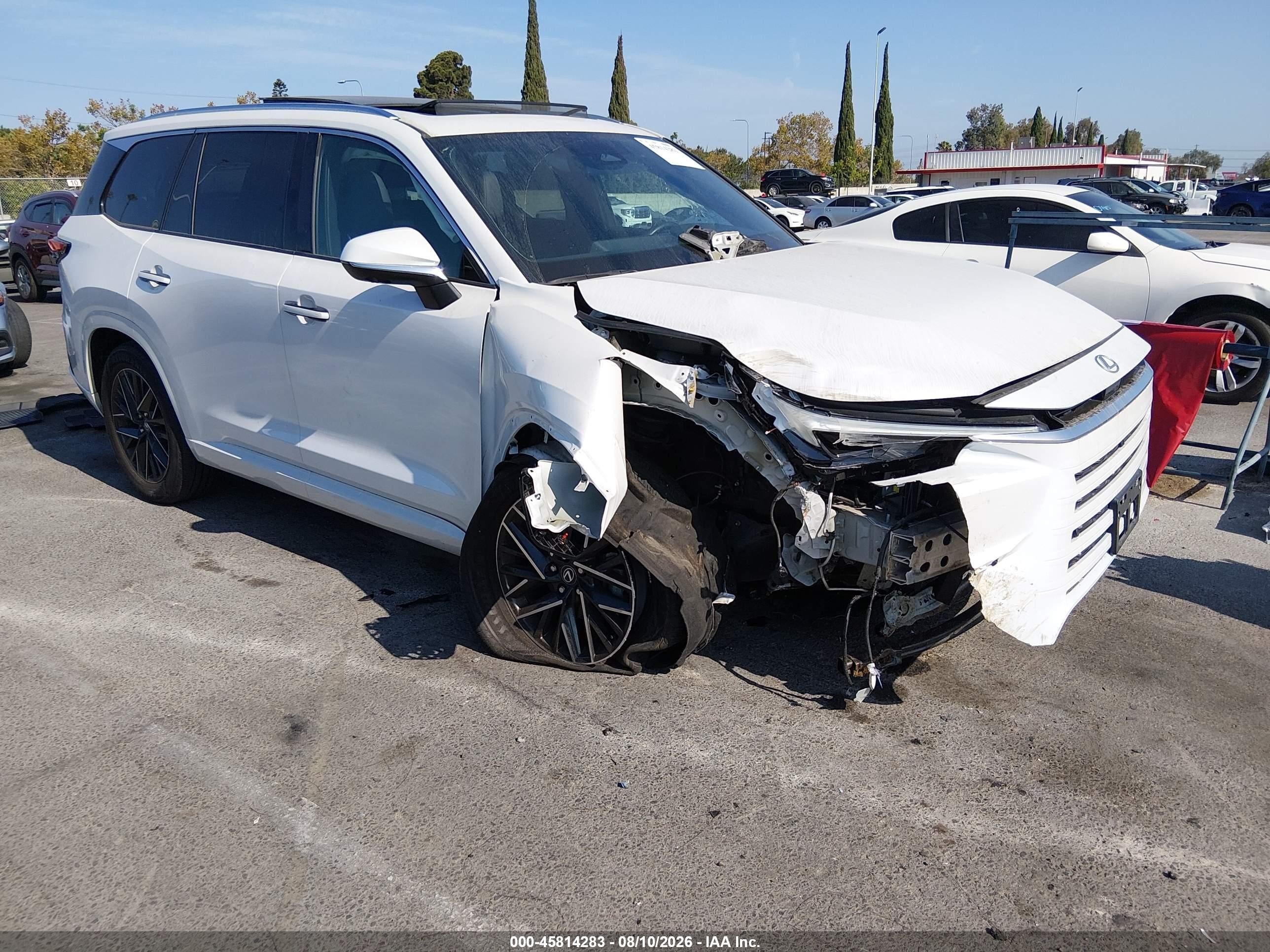 2024 Lexus TX 350 VIN 5TDAAAA65RS005540 — IAAI salvage auction photo